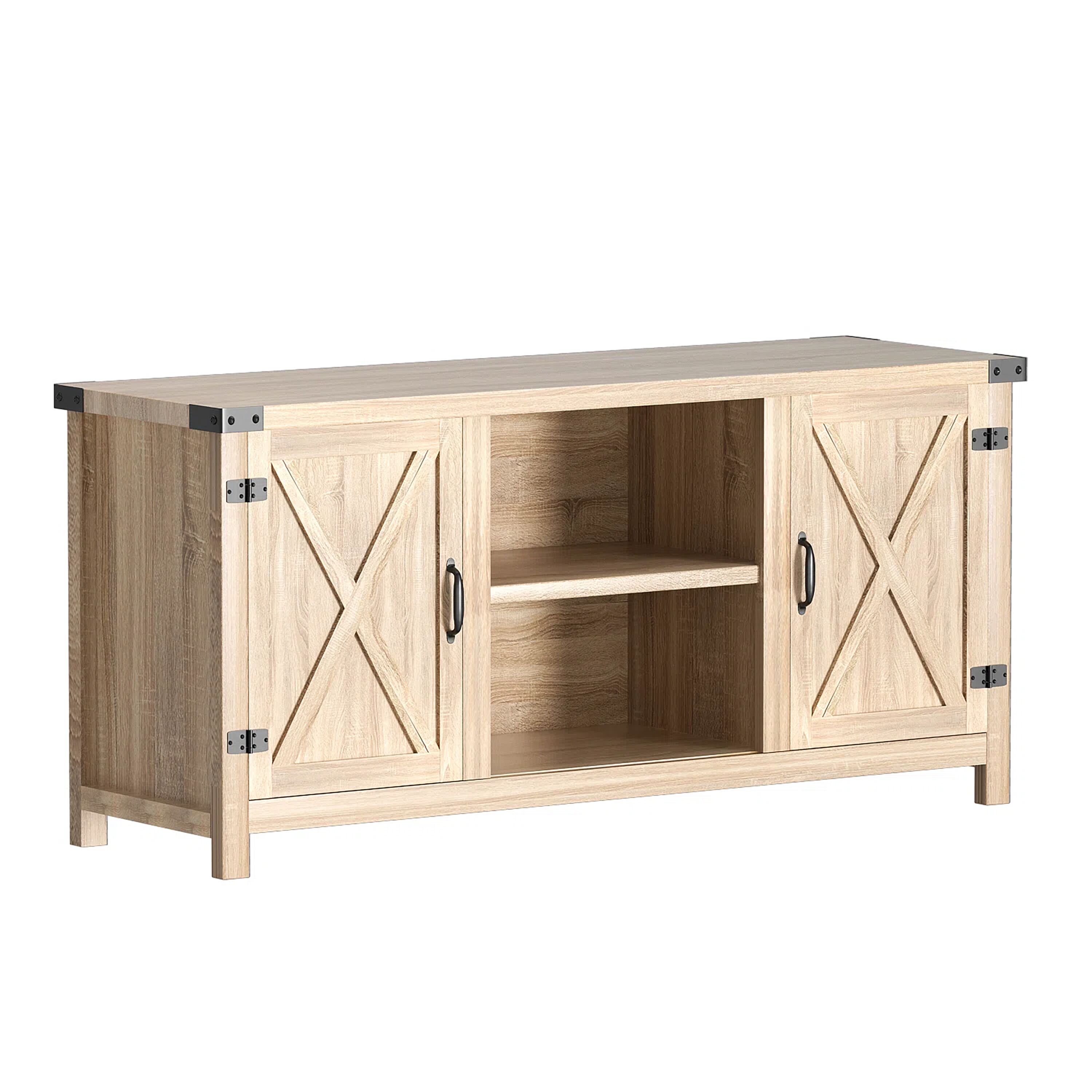 Vineego LS-TS103D6 Modern/Contemporary Yellow TV stand ( Accommodates TVs up to 65-in )