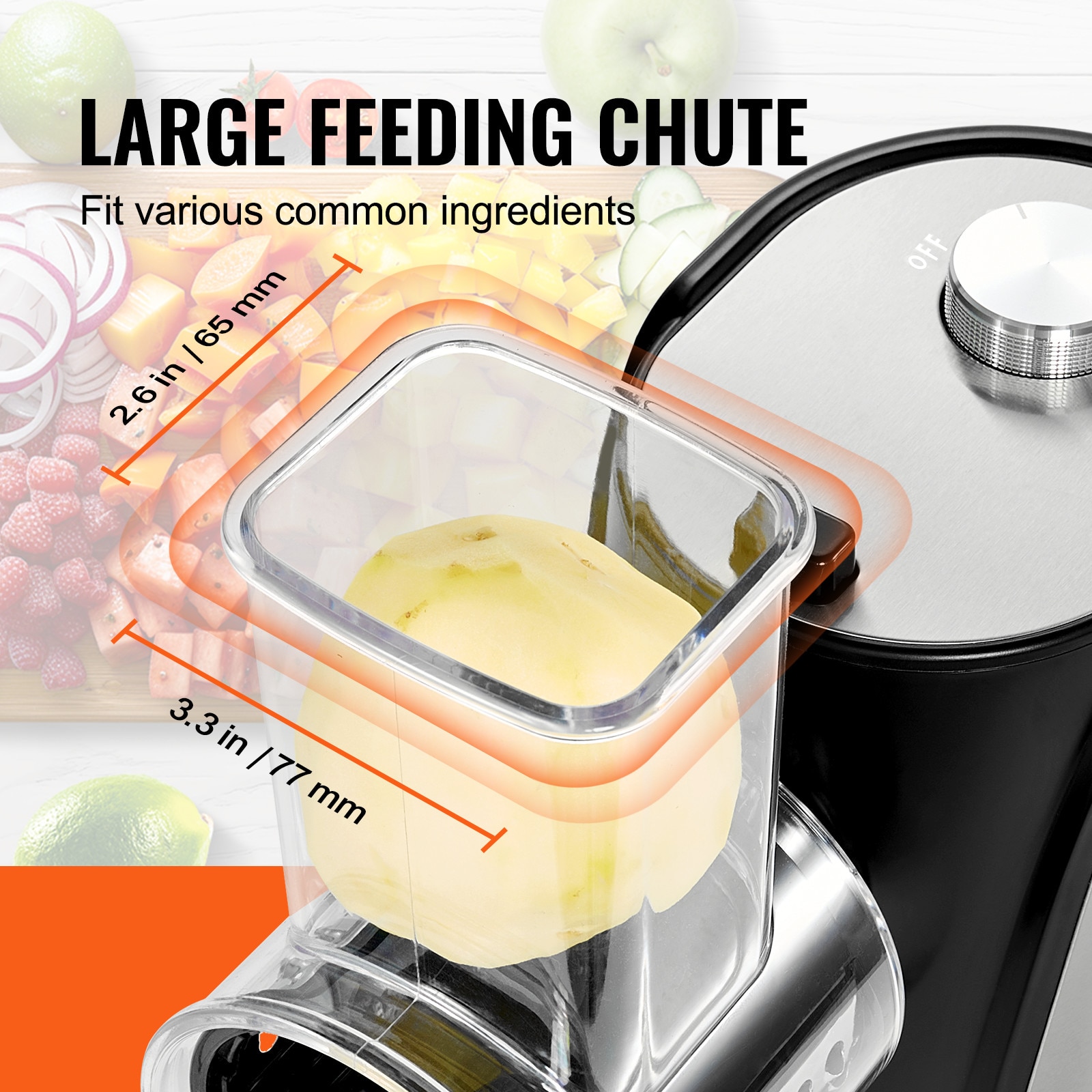 VEVOR SCDDSCQPJBXG03744V1 Food-Slicers - View #4