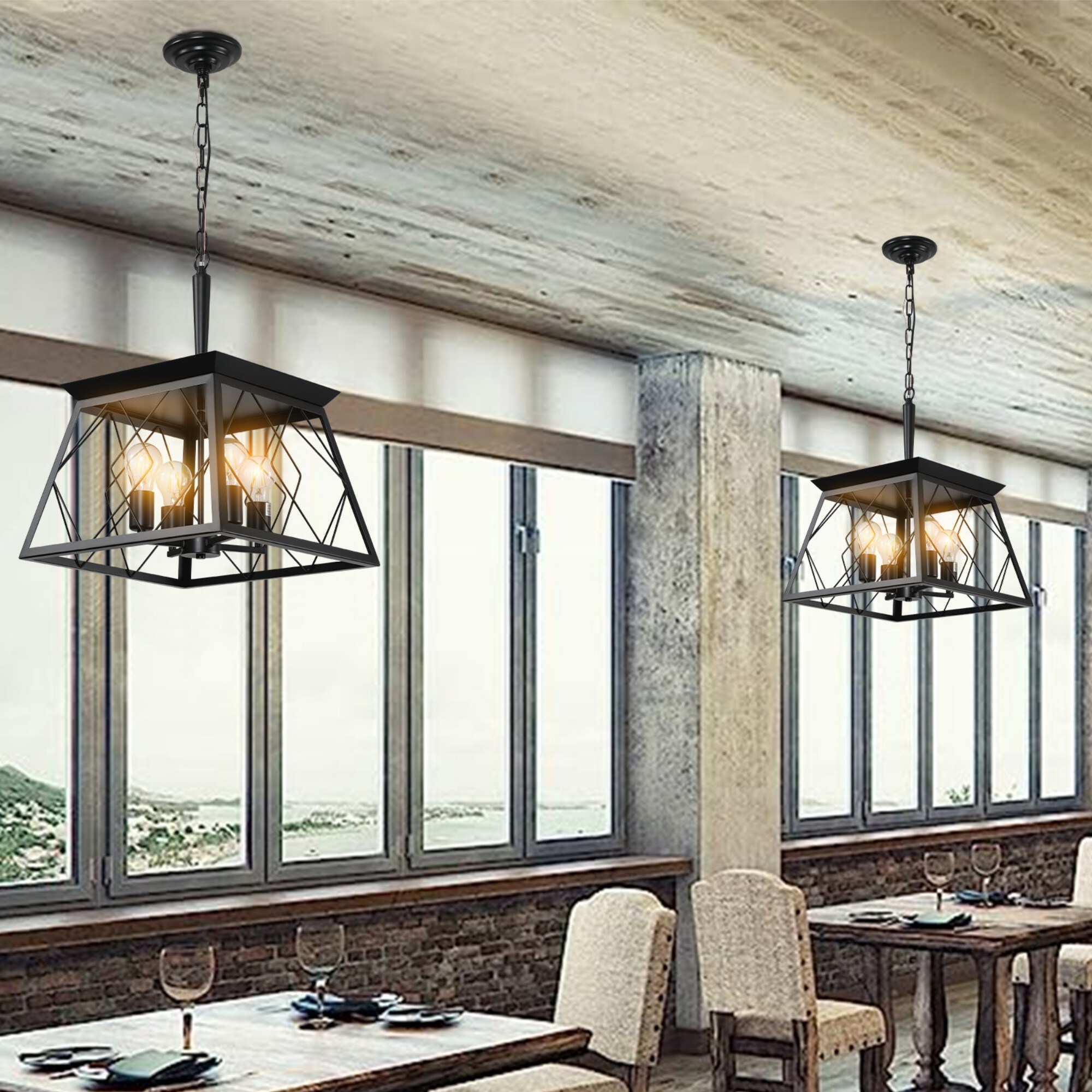 LUCKY ONE LO-LC206363P Pendant-Lights - View #3