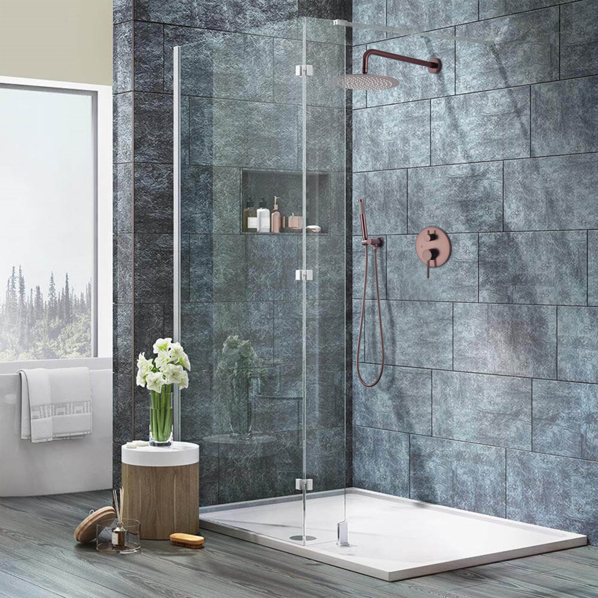 WELLFOR WN0713 Showerhead-Bar-Panels - View #2