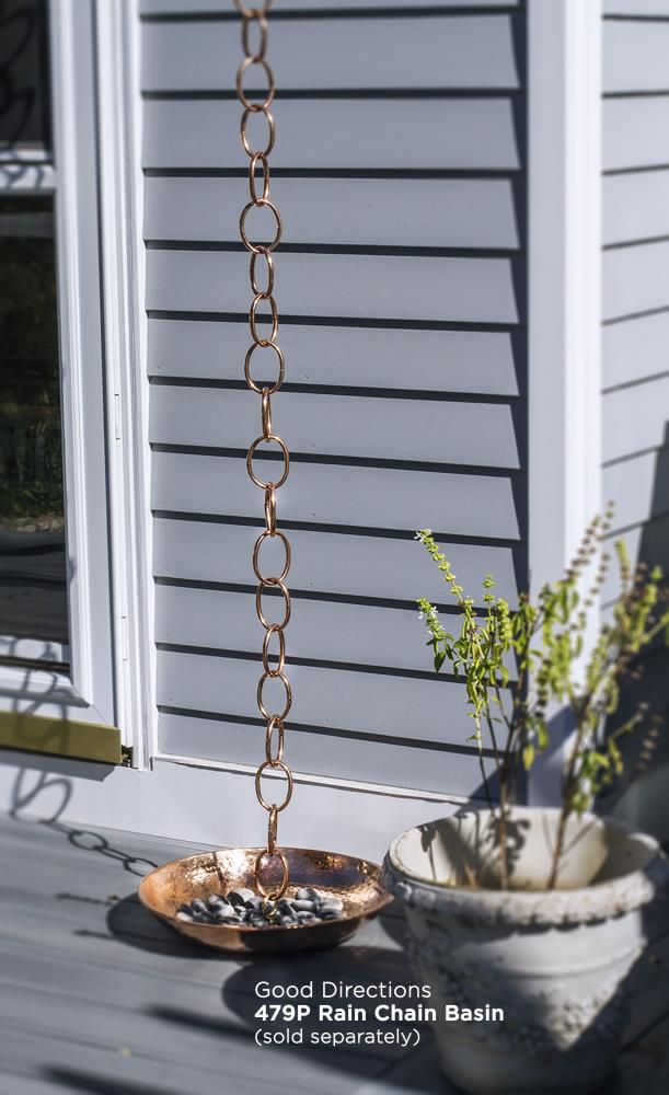 Good Directions 465P-8 Rain-Chains - View #3