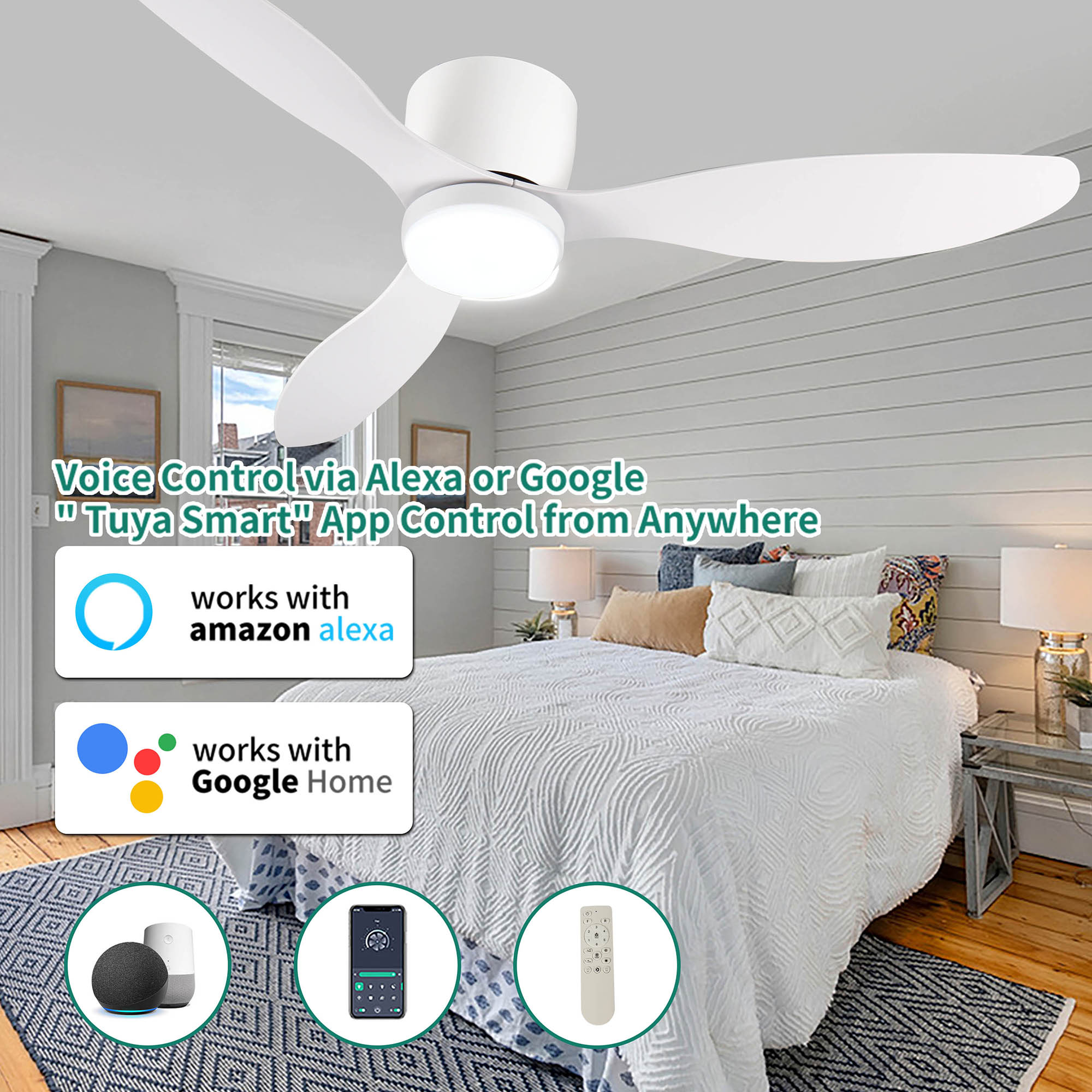 SINOFURN SYD130001WT Ceiling-Fans - View #7