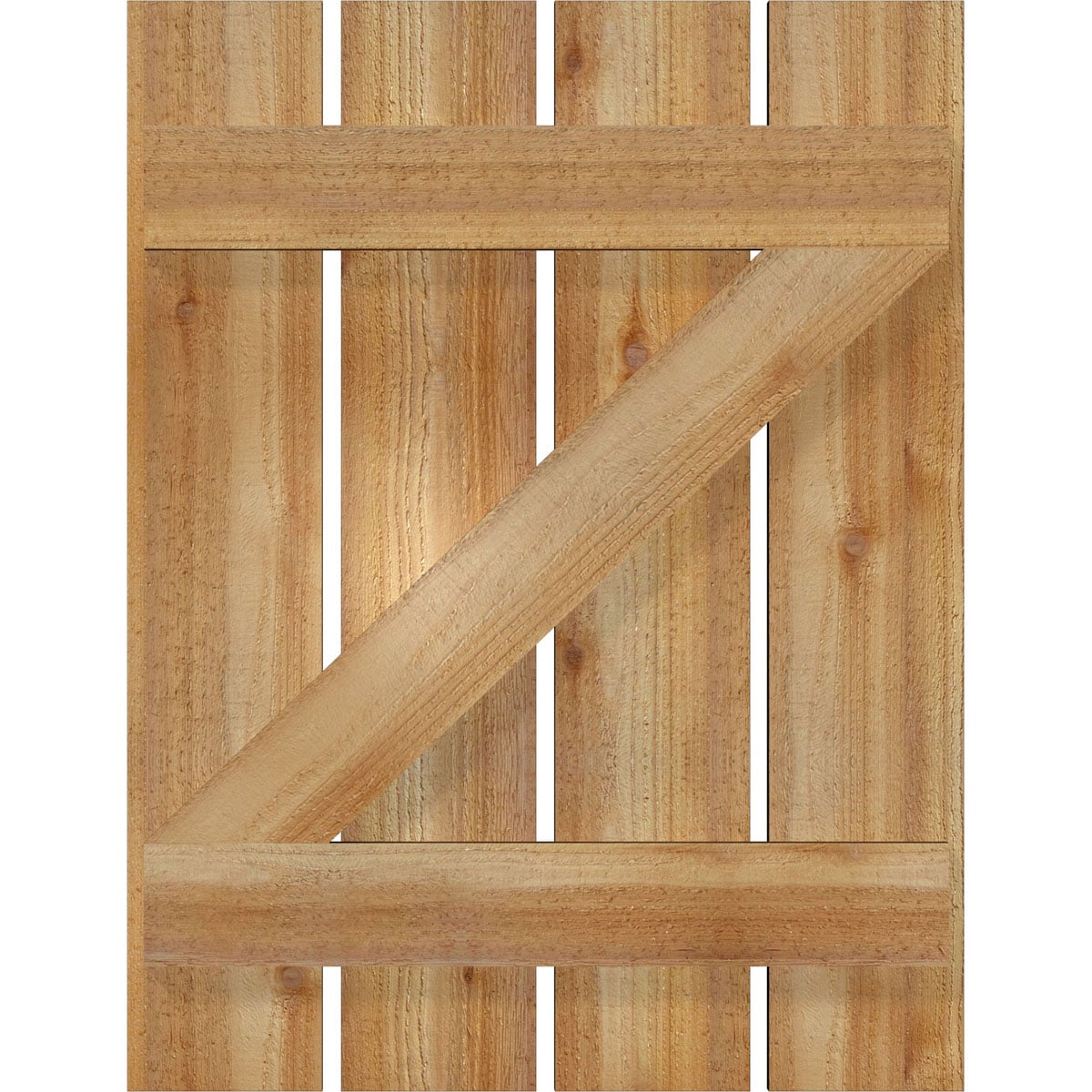 Ekena Millwork RBS06Z23X030RWR Exterior-Shutters - View #5