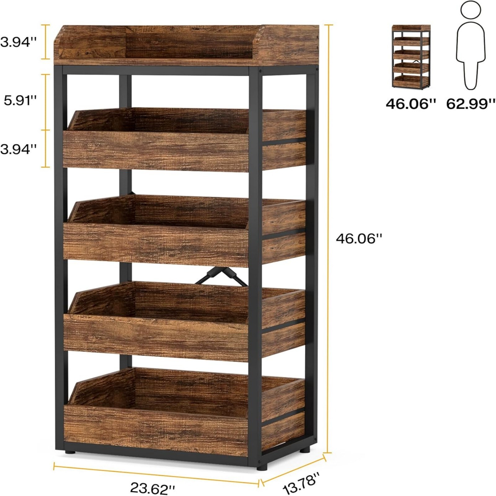 GlasFlength LW-FSU-094 Free-Standing-Shelving - View #6
