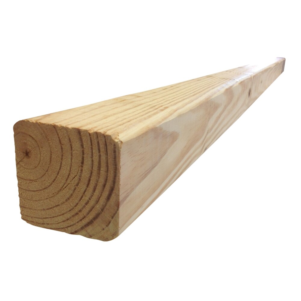 4-in x 4-in x 8-ft Southern Yellow Pine Kiln-dried Lumber