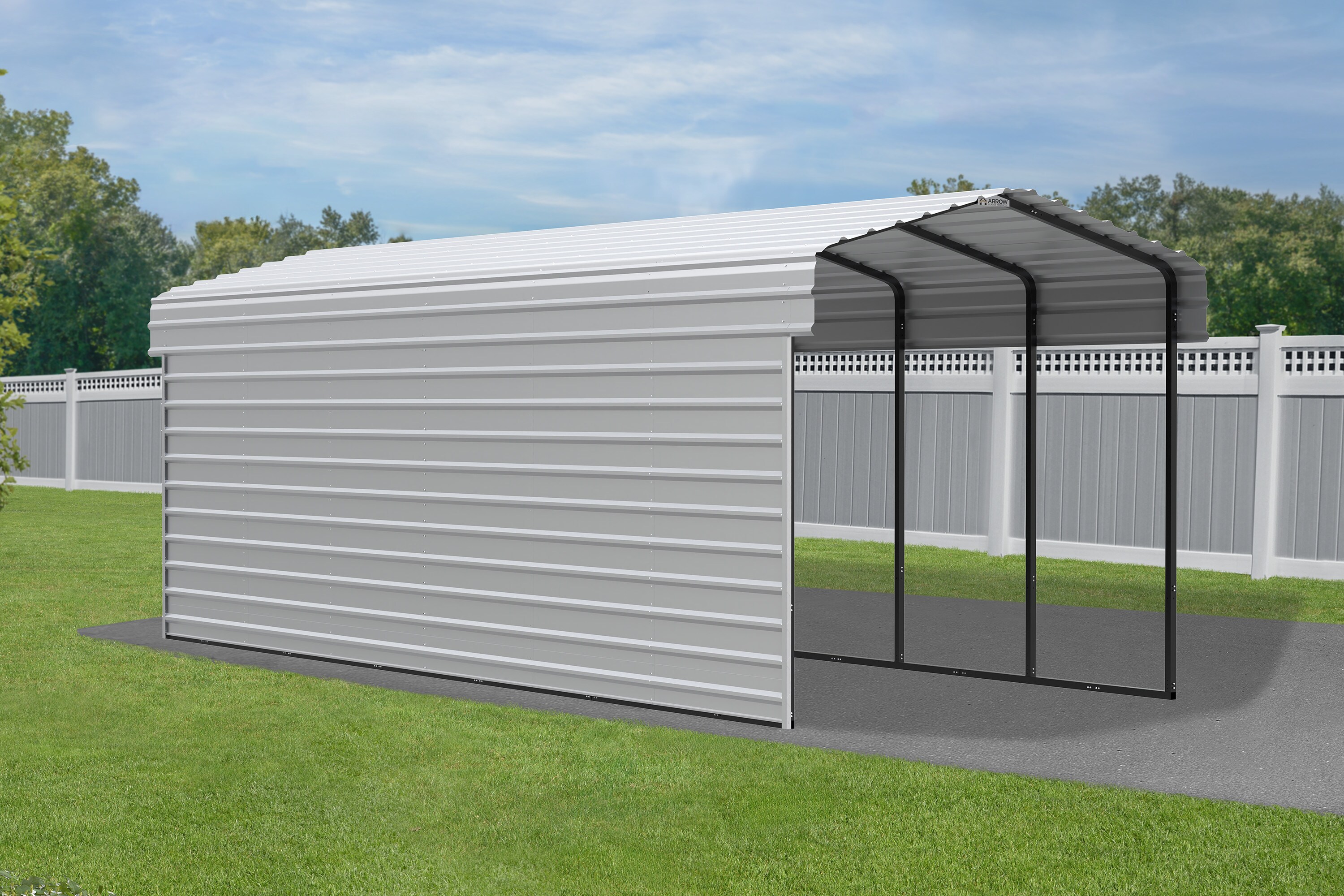 Arrow CPH102909ECL1 Carport-Covers - View #8