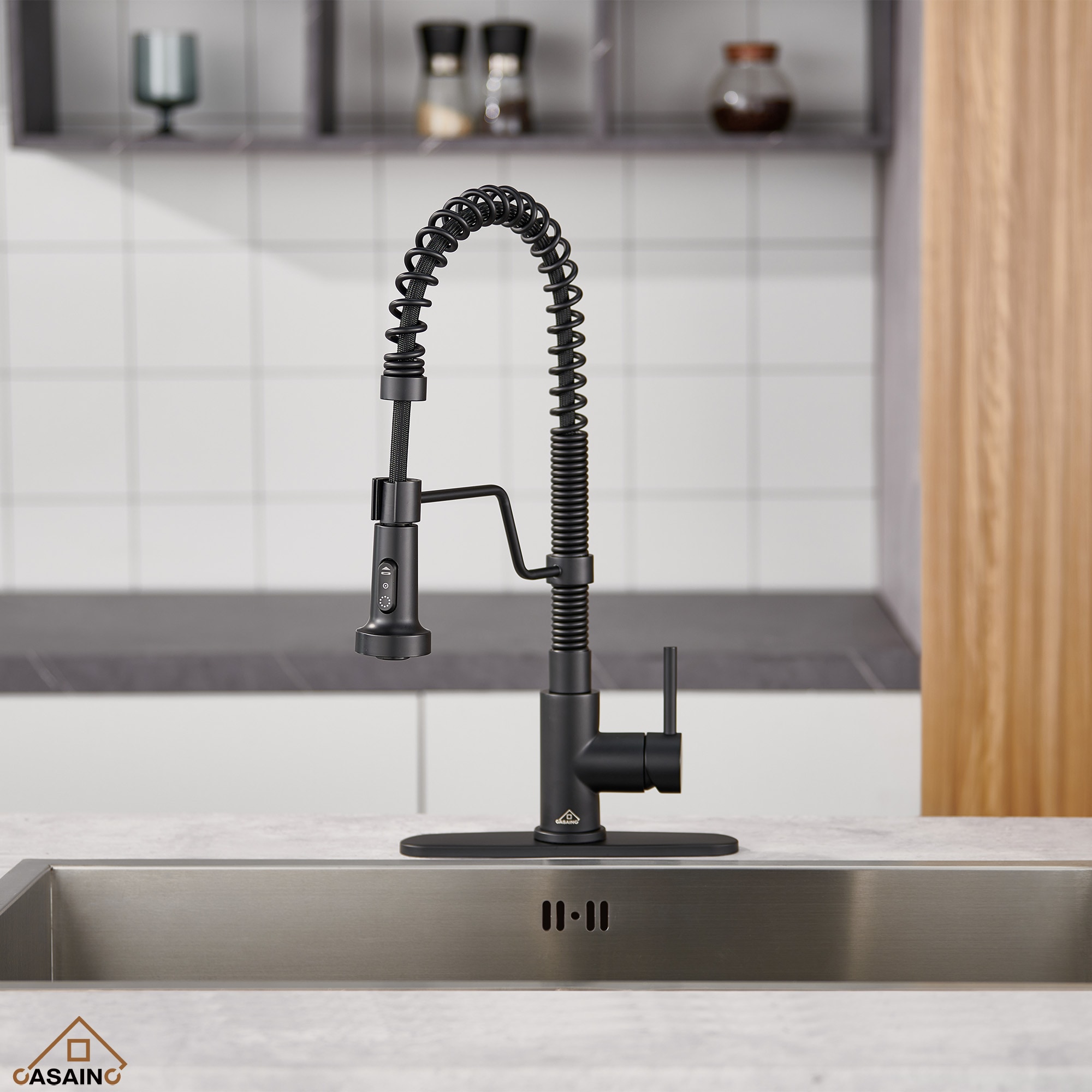 CASAINC KCLT0024-MB Kitchen-Faucets - View #2