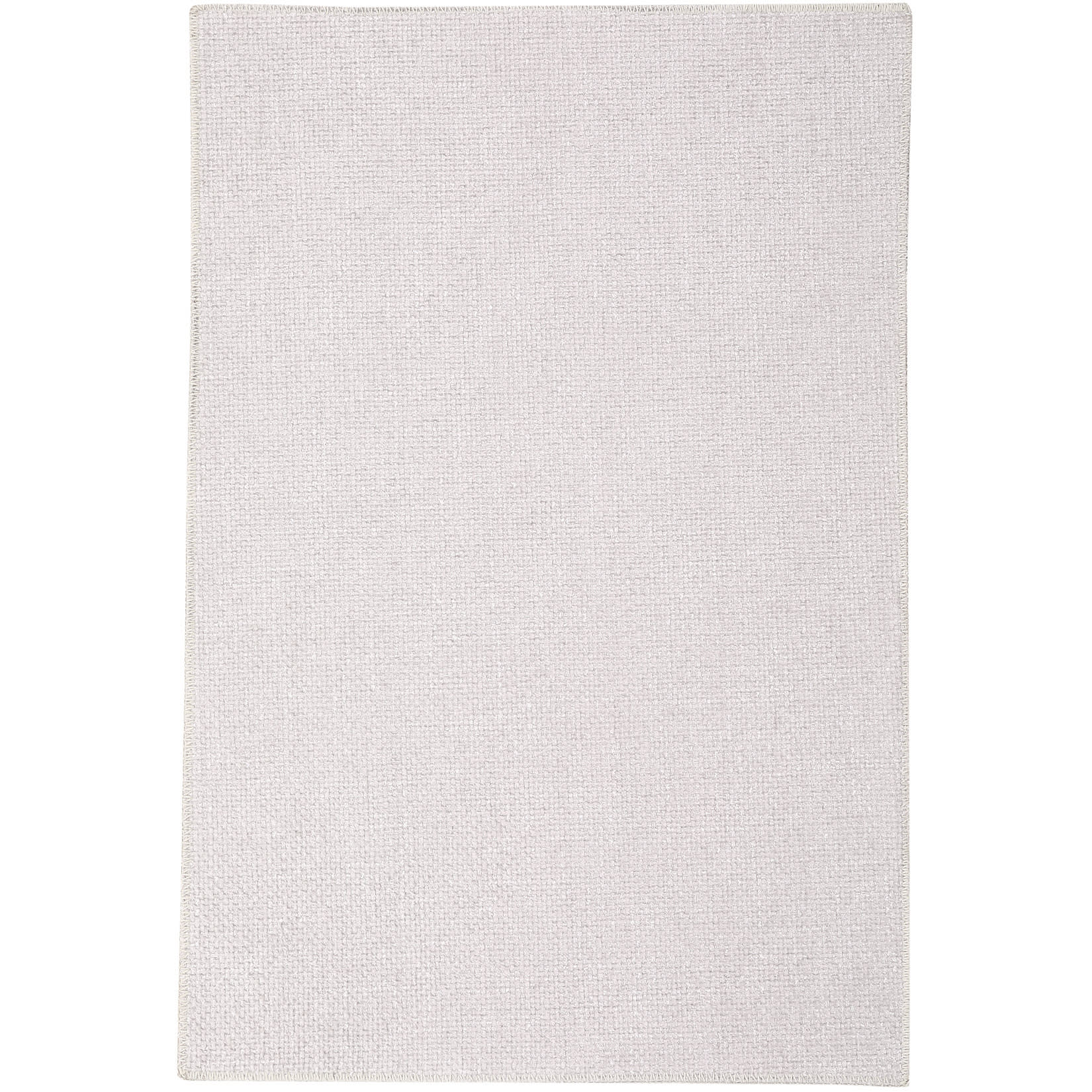 WhizMax SUNNY-PHO-10N5TQEO 4 x 6 ft Chenille Beige Rectangular Living Room Bedroom Kitchen Dining Room Solid Modern Machine Washable Area Rug