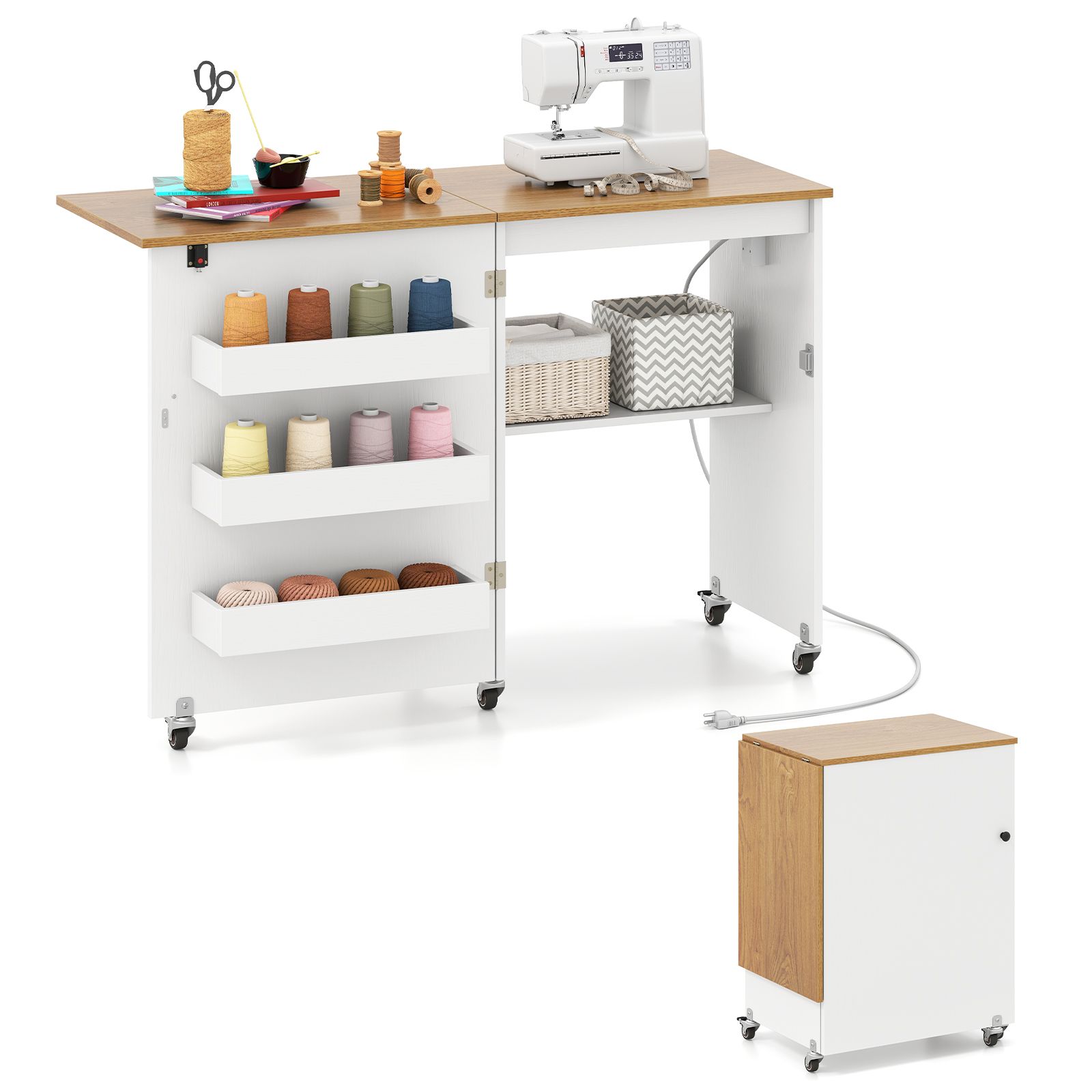 Slickblue D-CO-SB-SU70637WH desks - View #2