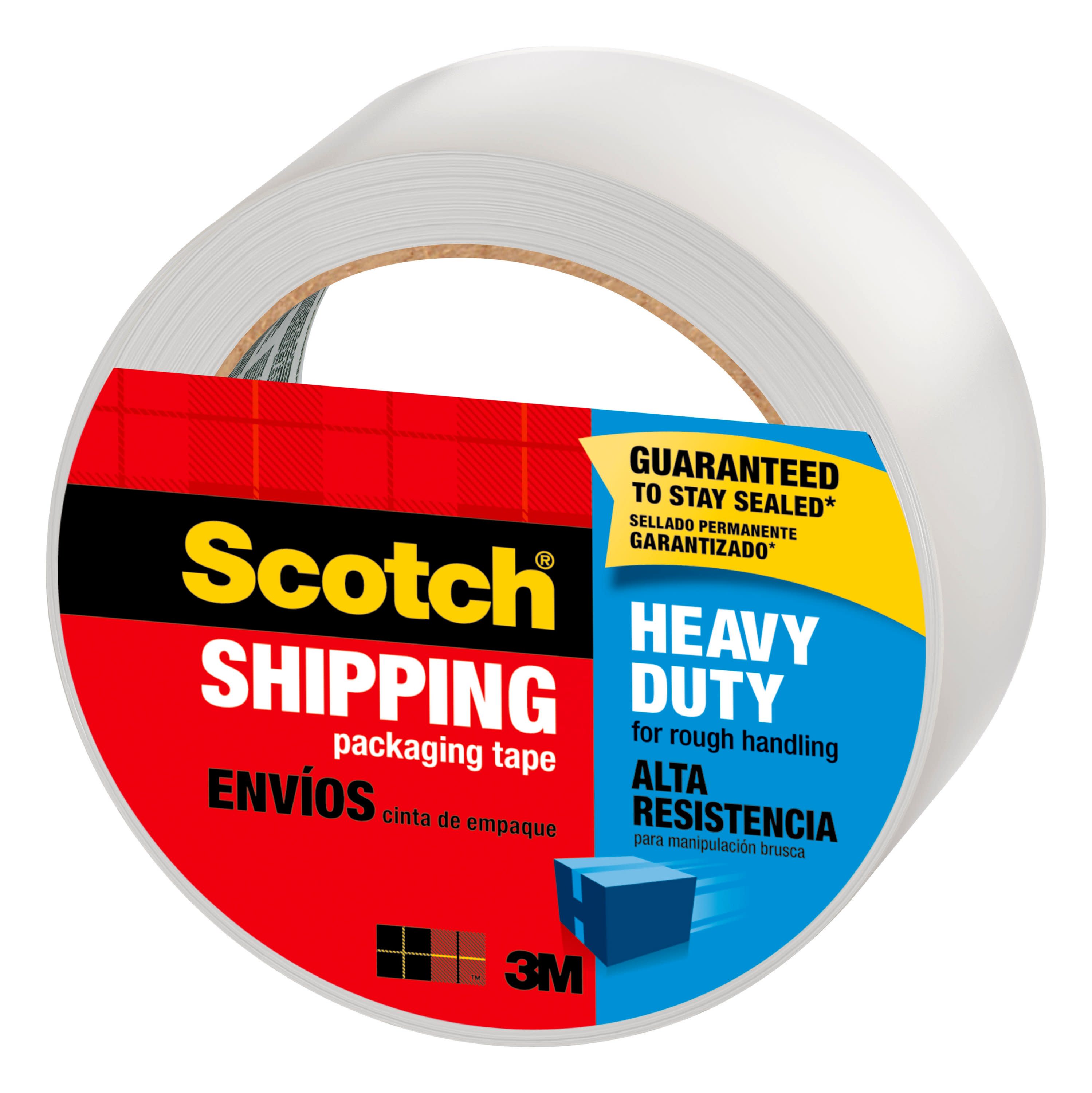 Scotch 3-Pack 1.88-in x 43.7 Yards Tough Grip Moving Tape
