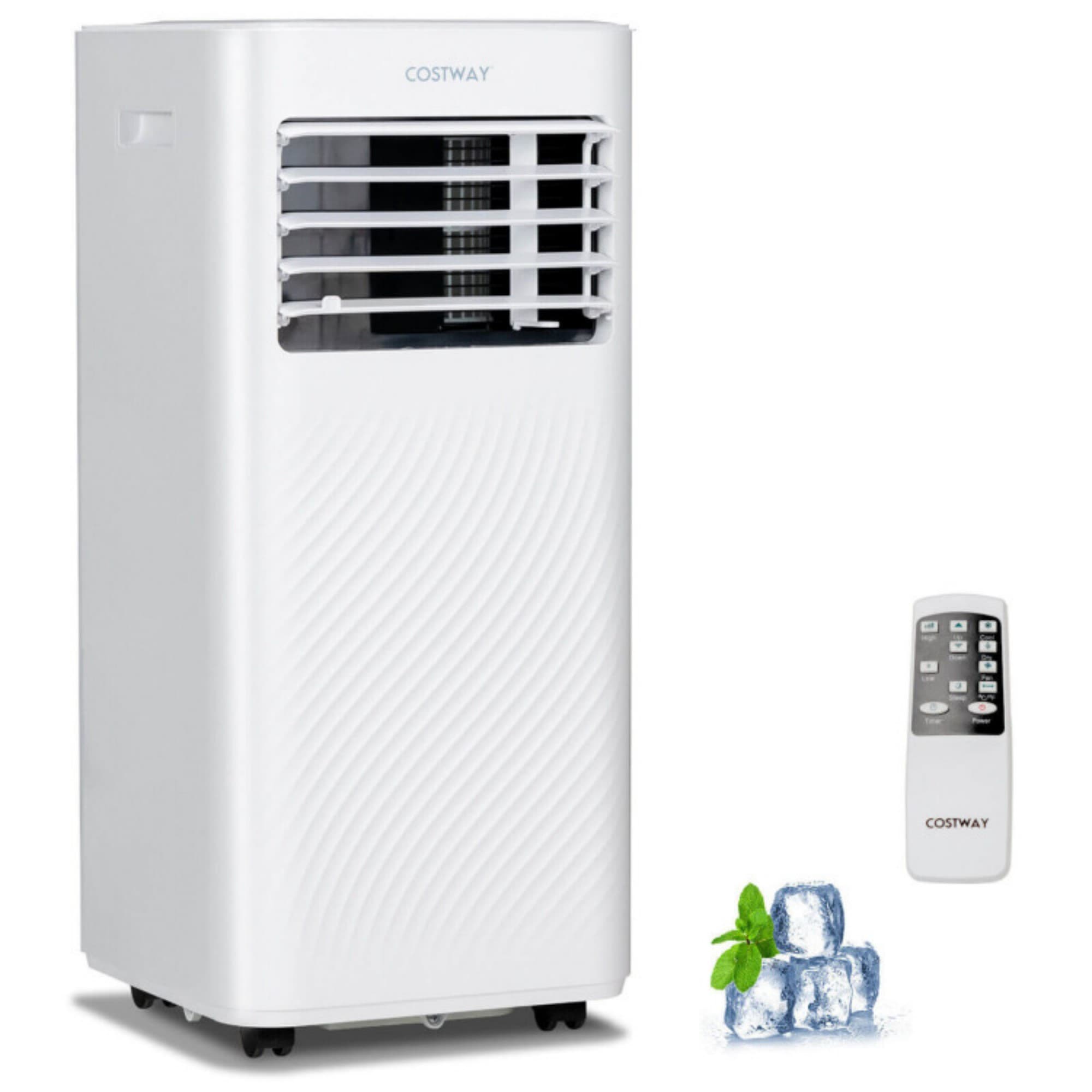 LUCKY ONE 10000 BTU(Ashrae) Portable Air Conditioner with 4 Modes