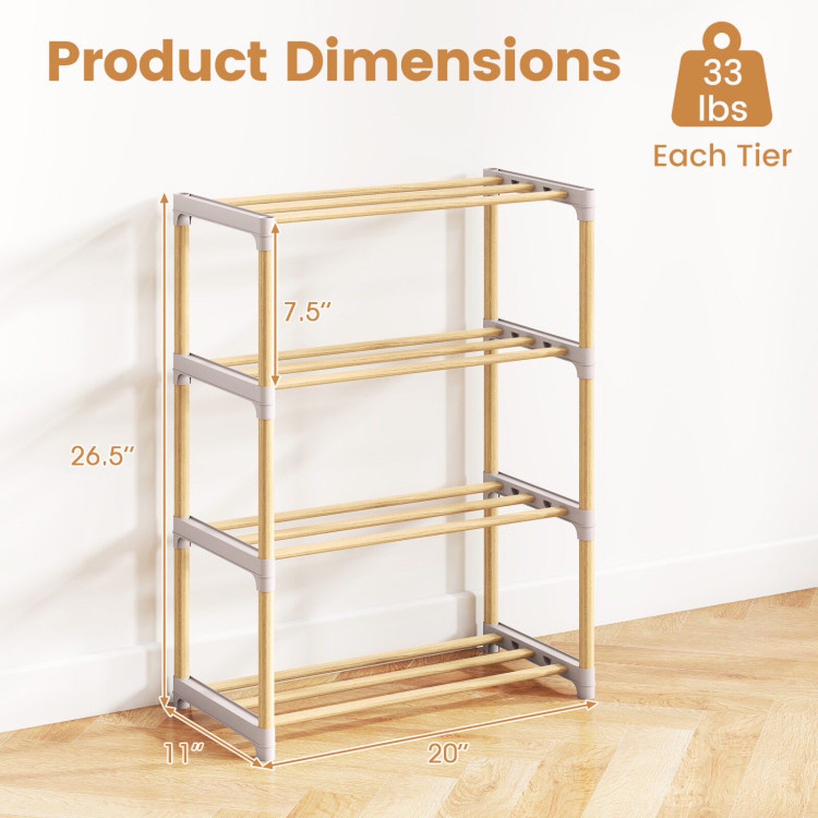 SUGIFT LW102SUGHY3363 Shoe-Racks - View #4