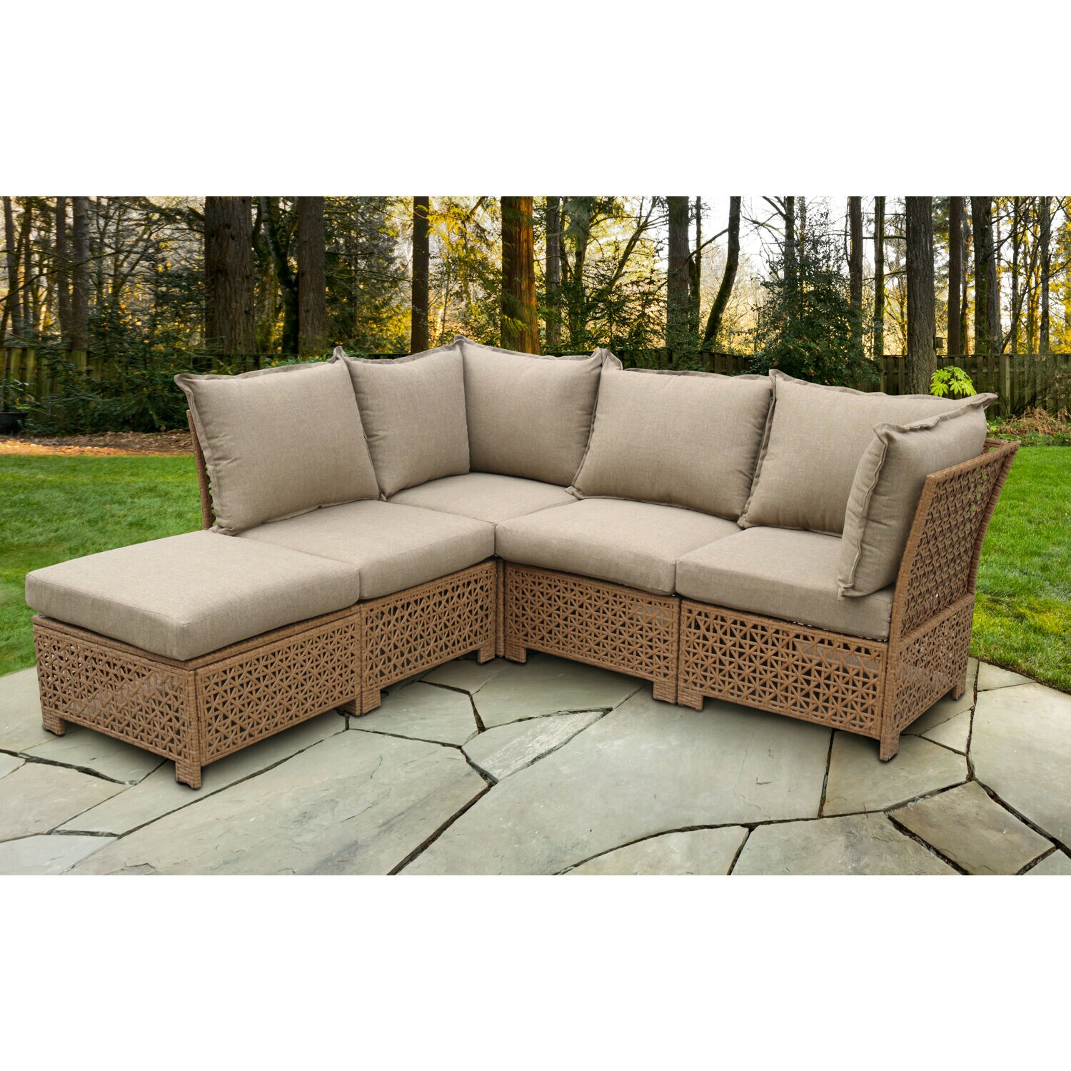 Mod Furniture EMMA5PC-TAN Patio-Dining-Sets - View #13
