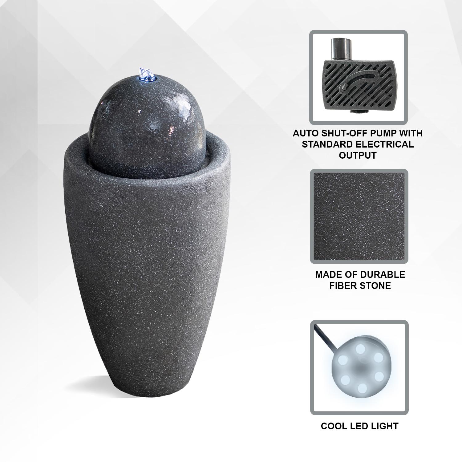 XBrand LW3854BLU fountains - View #8