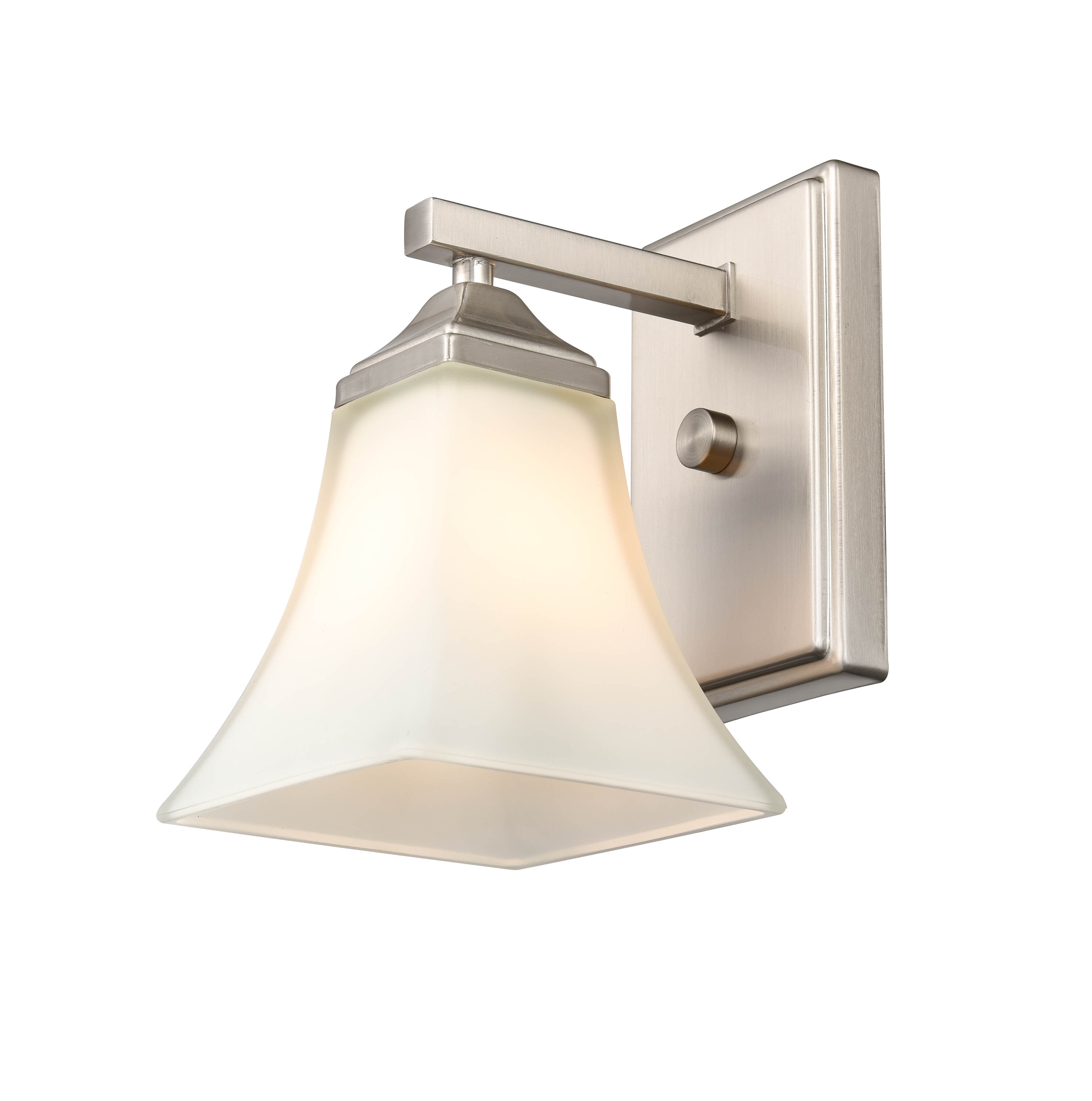 Millennium Lighting 4501-BN Sconce 5.5-in W 1 -Light Brushed Nickel Wall Sconce