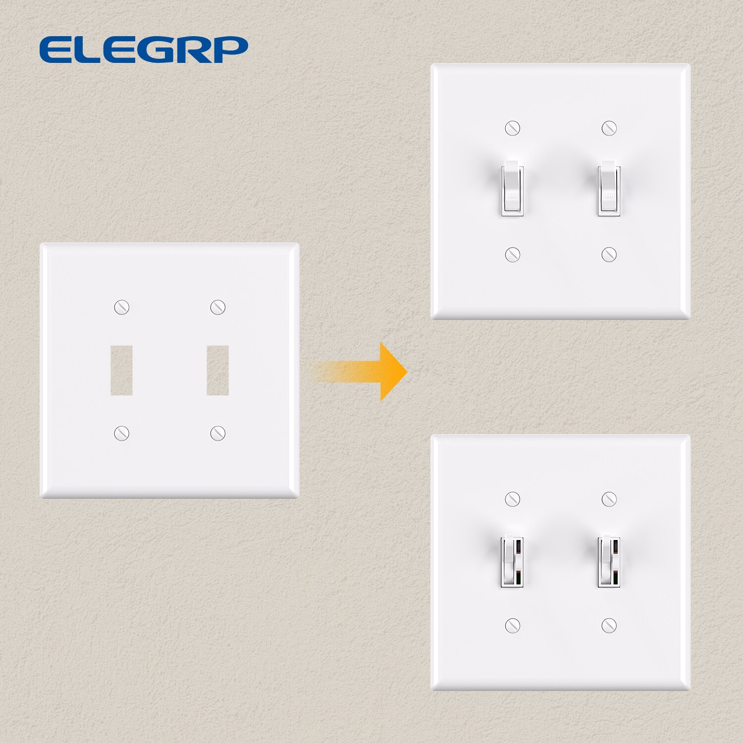 ELEGRP 3012M-WH10 Electrical-Wall-Plates - View #4