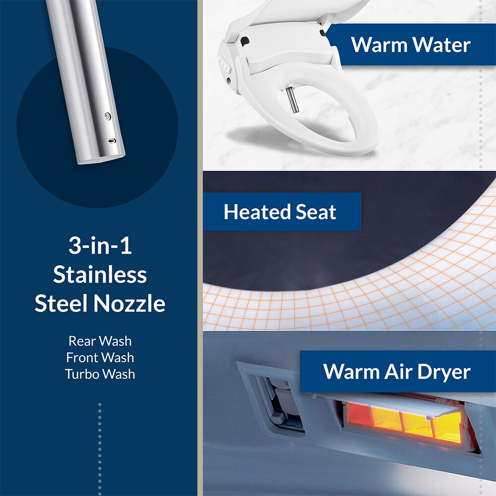 Bio Bidet SLIM3E 000 Bidet-Toilet-Seats - View #3