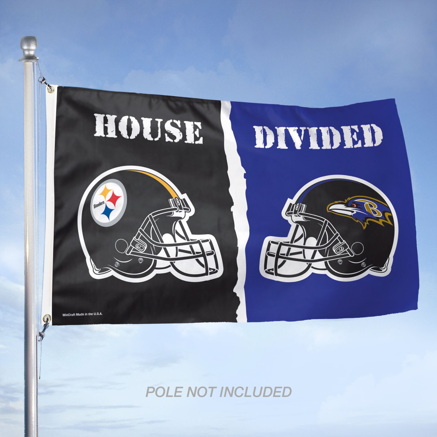 Pittsburgh Steelers Helmet Flag 3 x 5 ft