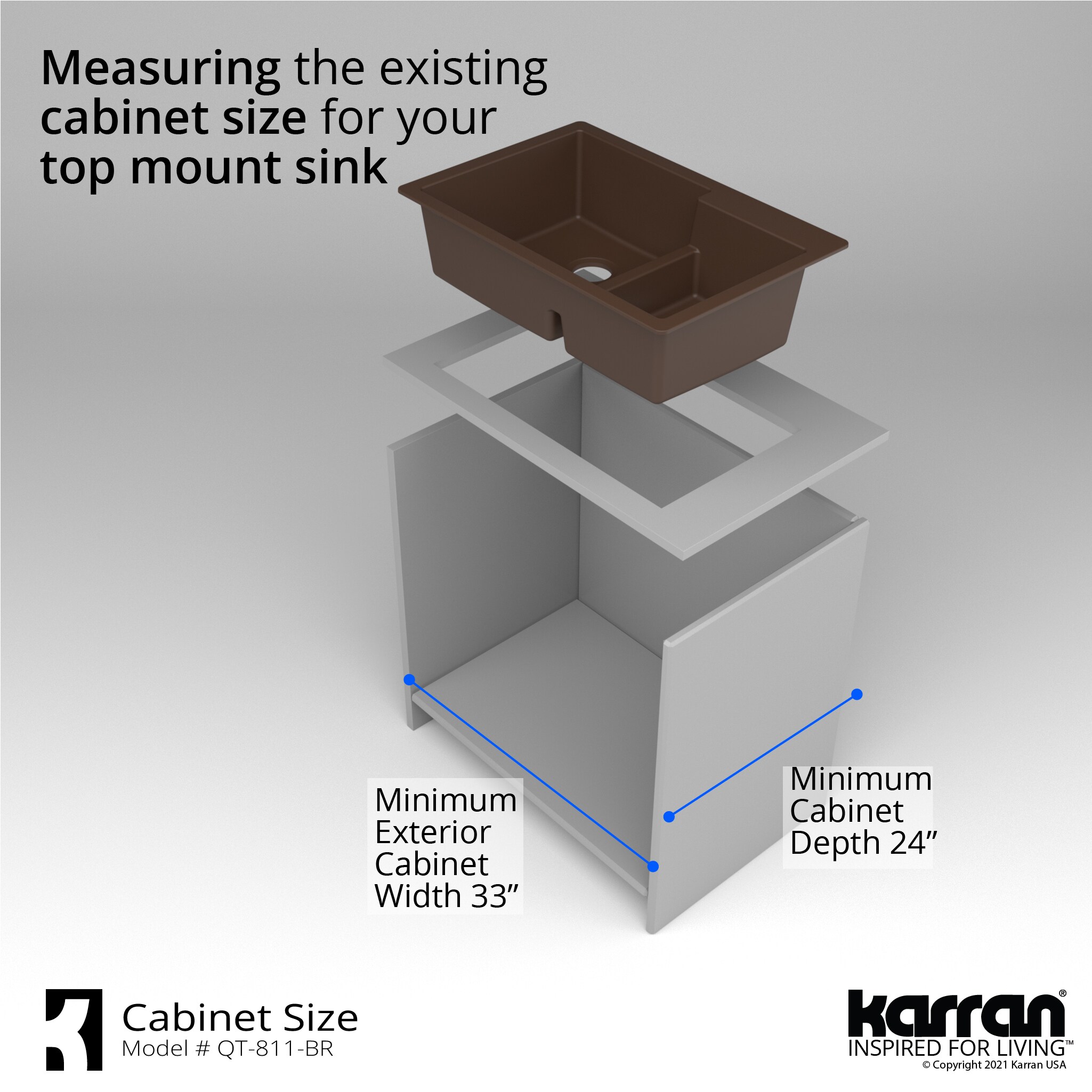 Karran QT-811-BR Kitchen-Sinks - View #10