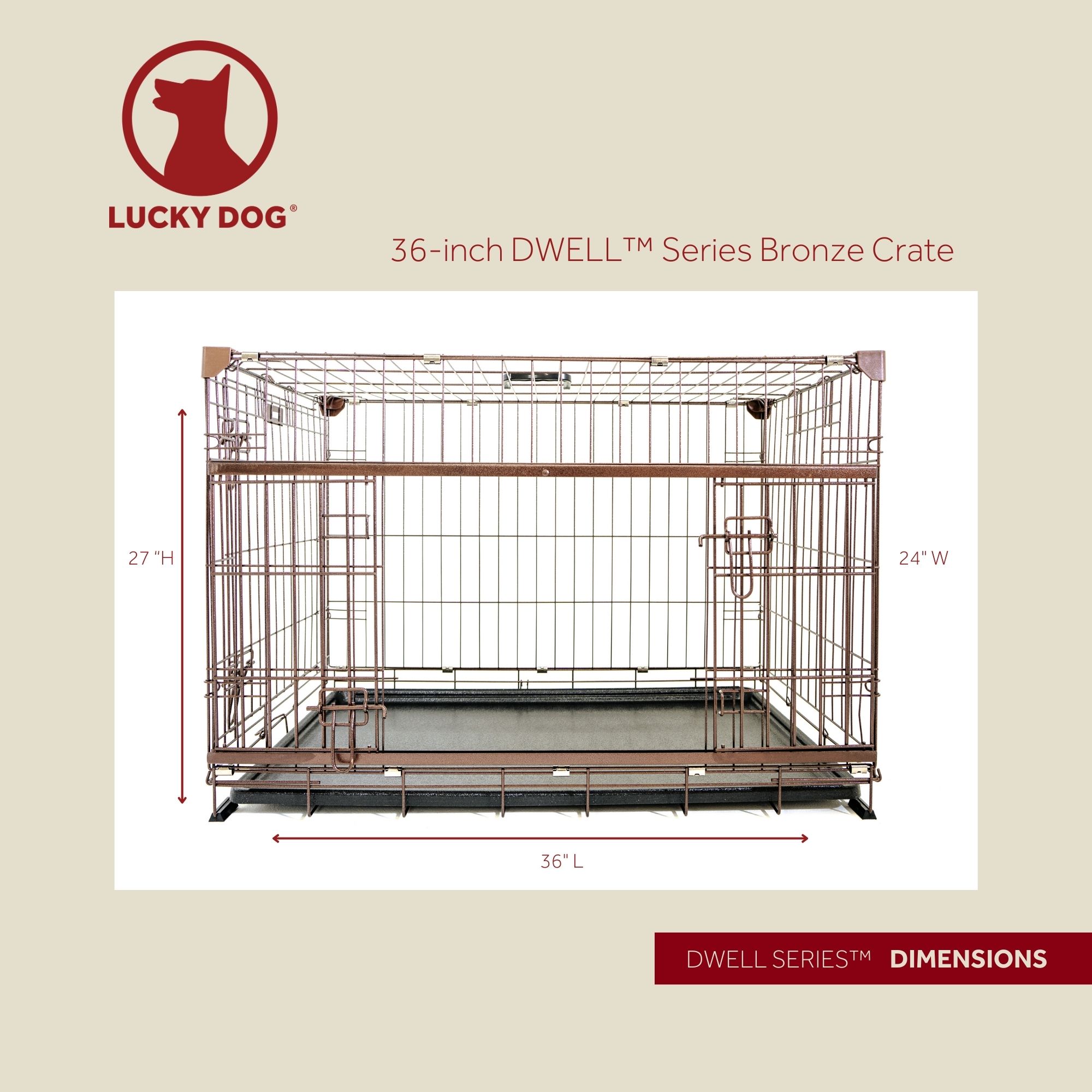 Lucky Dog ZW51536-UR1510 Pet-Crates-Carriers - View #7