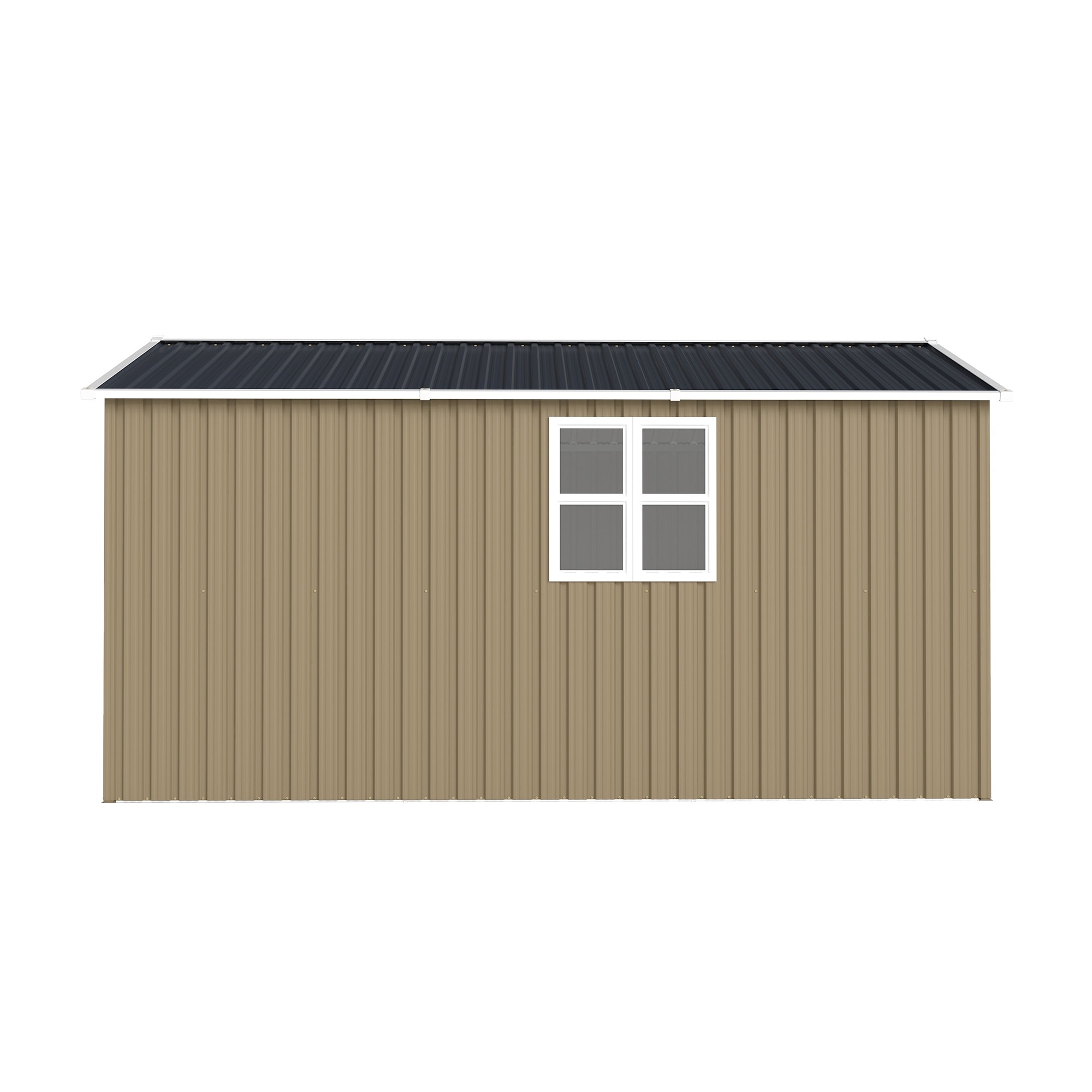 Clihome CL-WC5436GY Metal-Storage-Buildings-Sheds - View #4