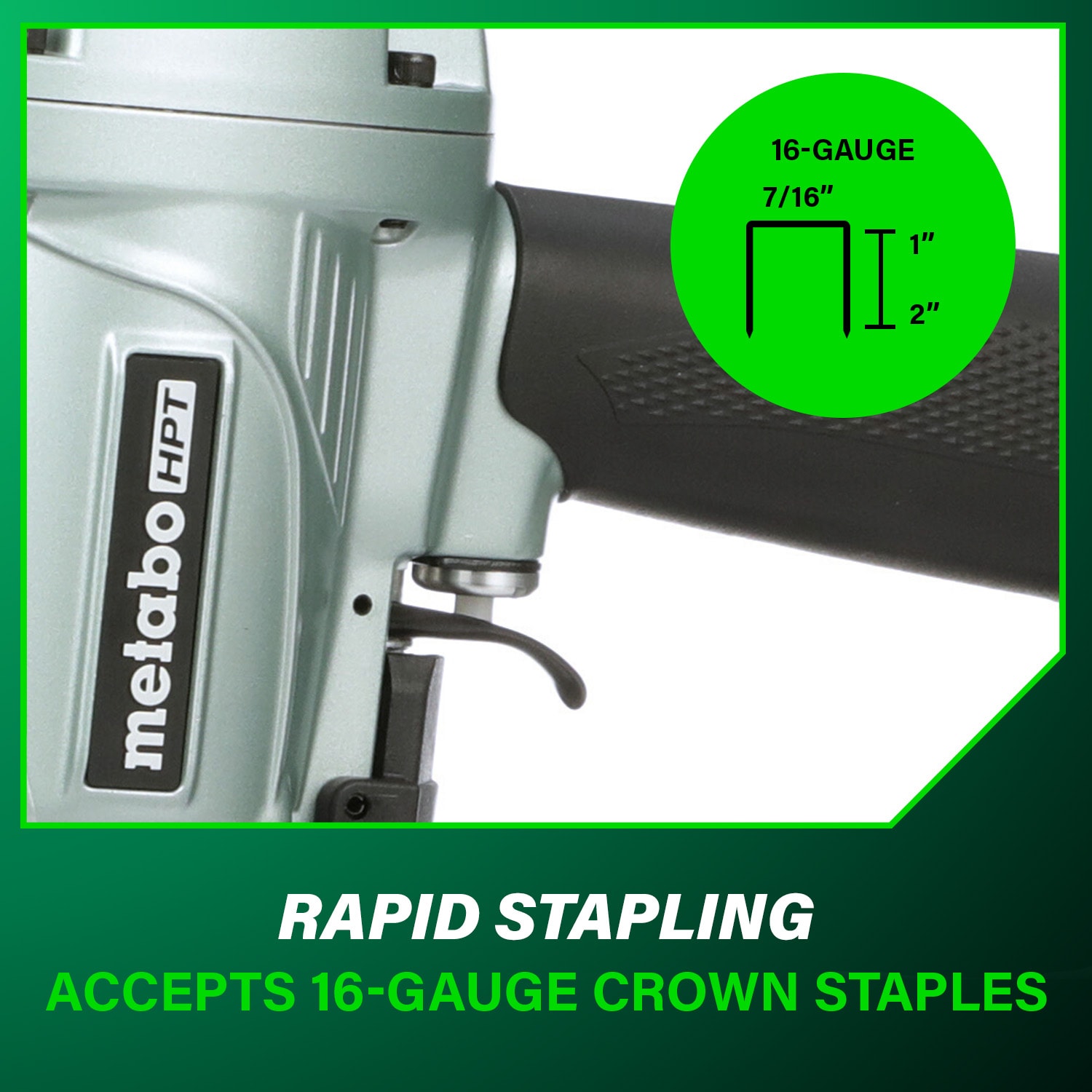 Metabo HPT N5008AC2M Pneumatic-Staplers - View #7