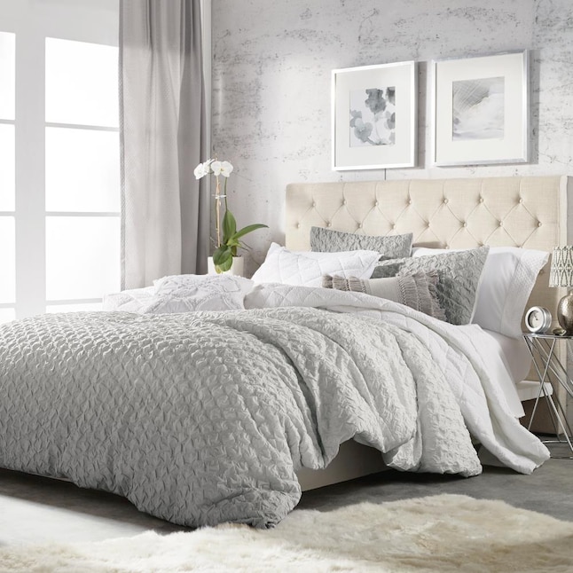 Microsculpt Ombre Honeycomb 3 Piece, Dkny White King Duvet Cover
