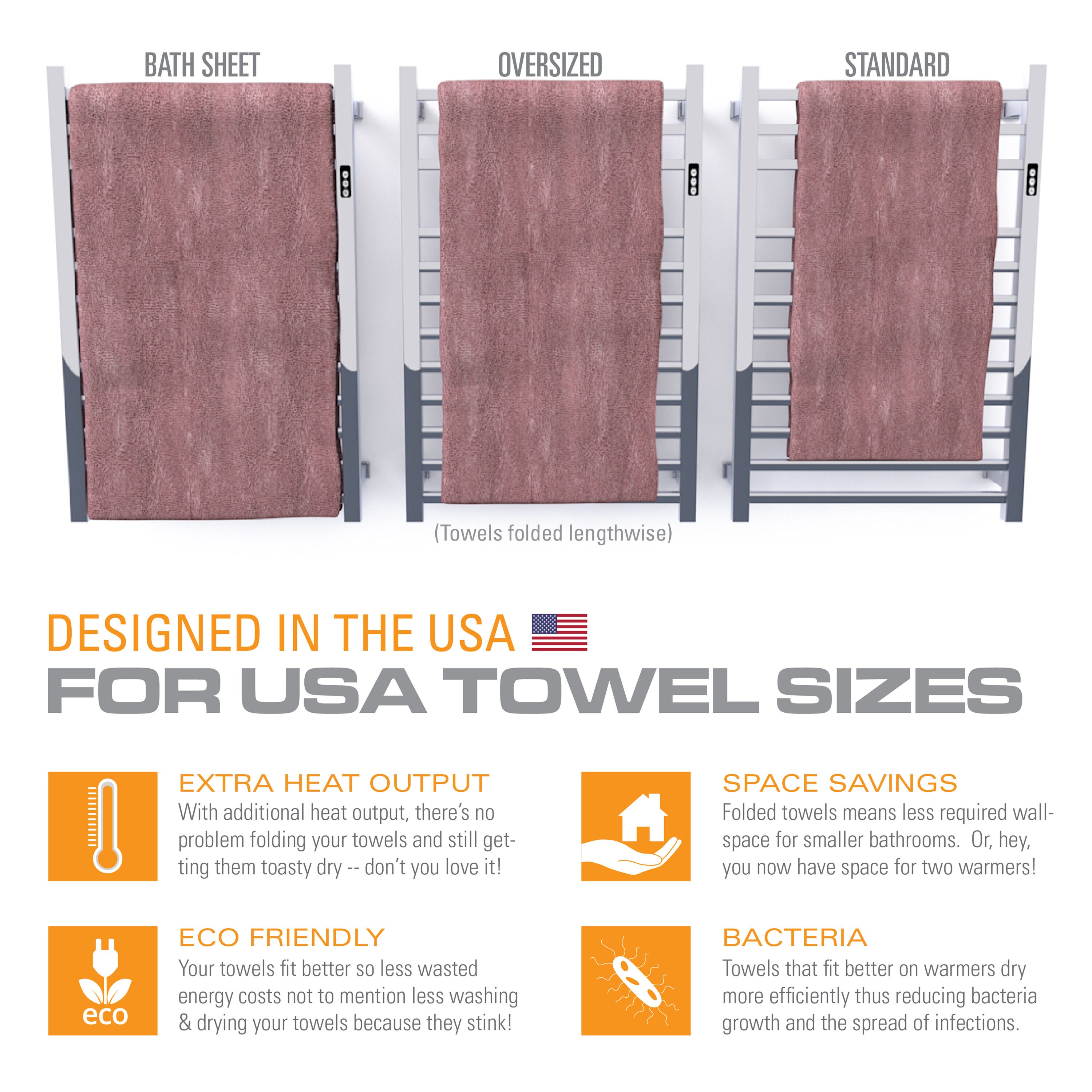 Brandon Basics SQ-S-BSS Towel-Warmers - View #7