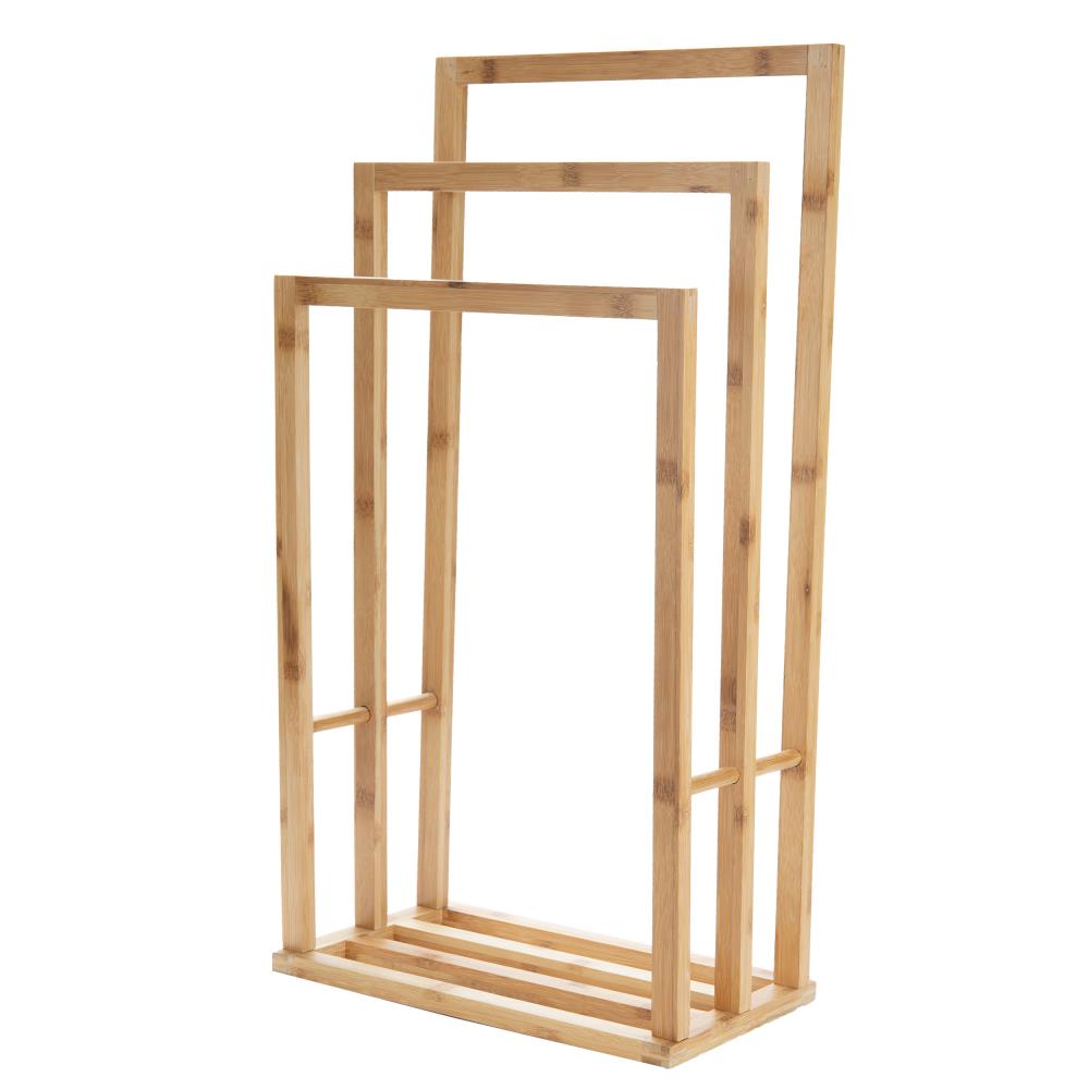 Mind Reader 3BTOWRACK-BRN Brown Towel Rack 16.5-in x 9.5-in