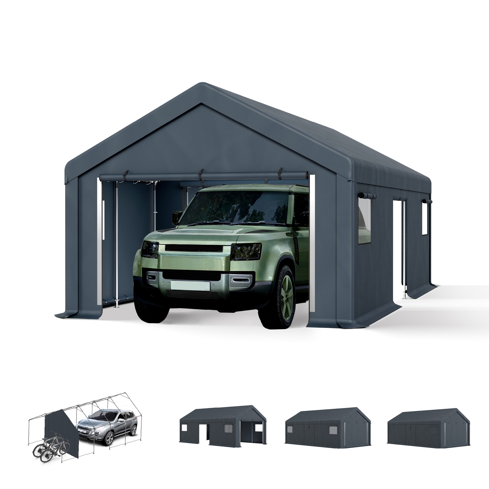 Sunshine Valley GA122-G Carport-Covers - View #2