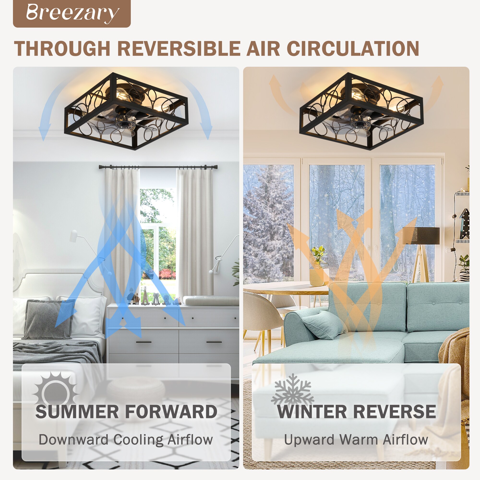 Breezary 35033-BK Ceiling-Fans - View #8