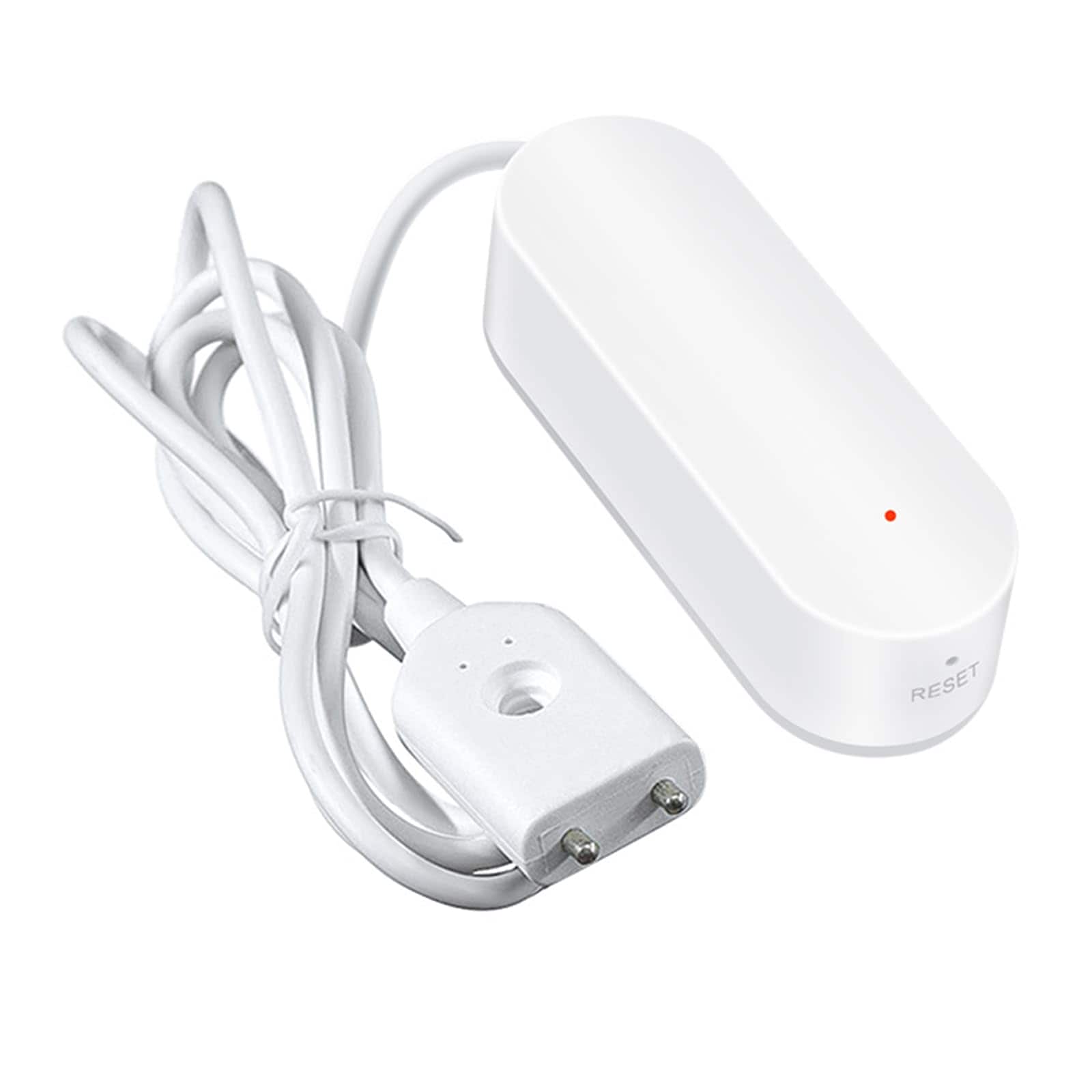 Adrinfly  WiFi Water Leak Detector Smart Sensor Alarm for Kitchen Bathroom Basement No Hub Needed Real Time Phone Alerts IP67 Waterproof 2.4GHz