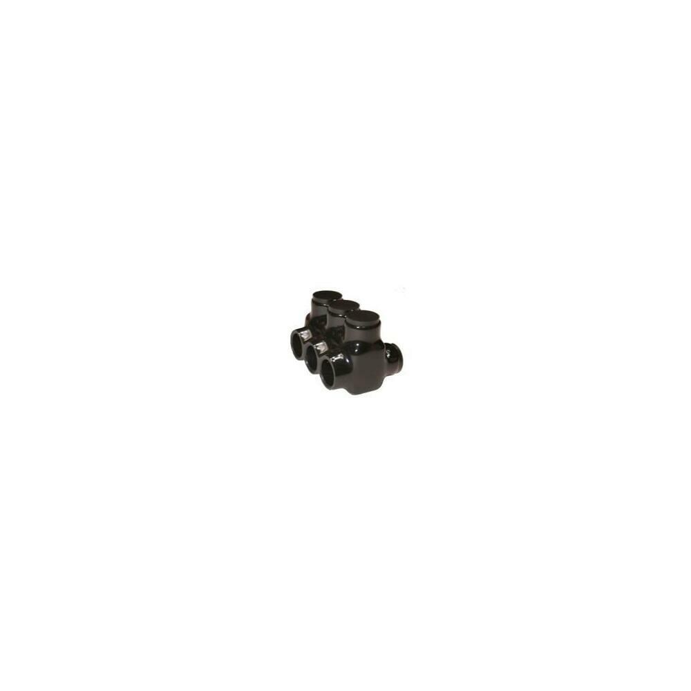 Morris Products 97576 Black Insulated Multi-Cable Connector - Single