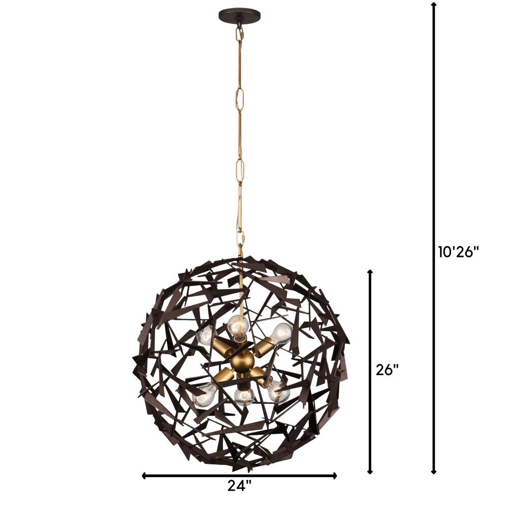 Varaluz 286C06AGRB Pendant-Lights - View #4