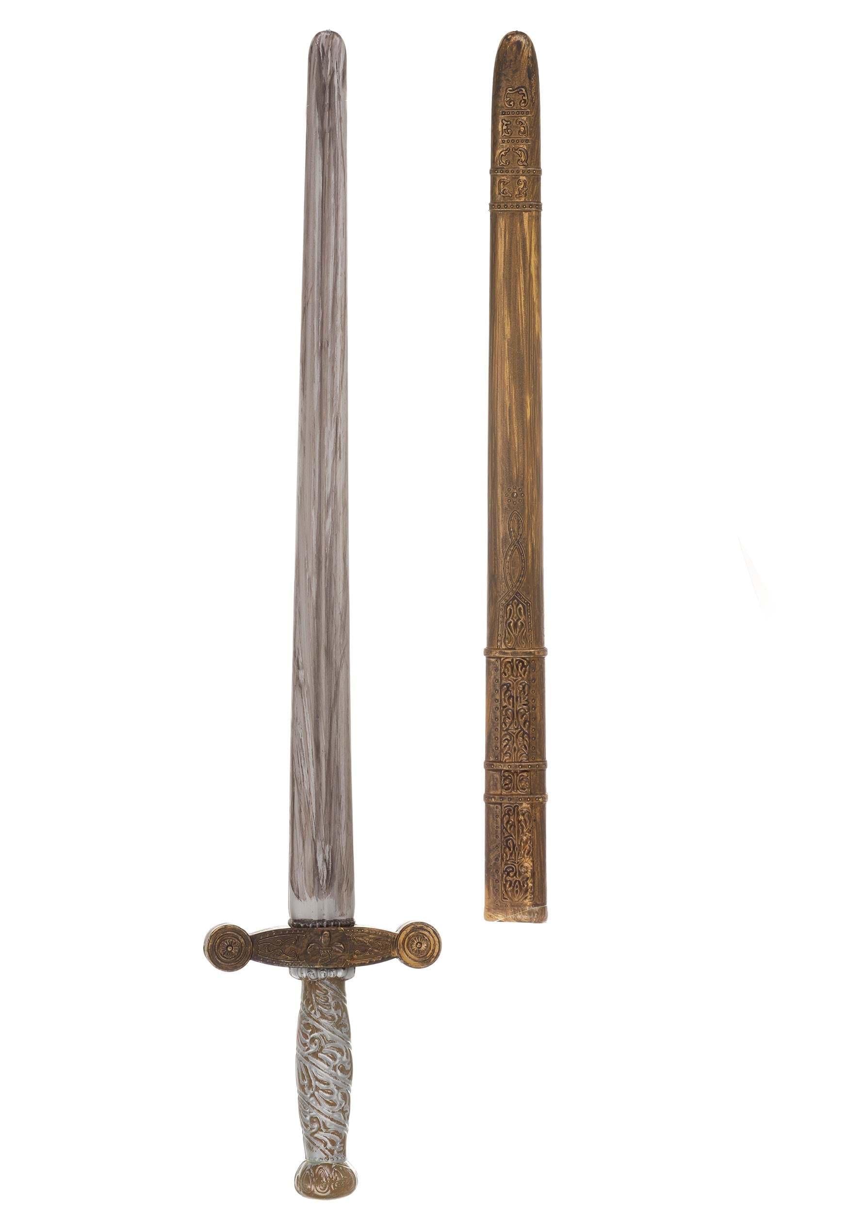 HalloweenCostumes.com FUN4441-ST FUN Costumes Knight Sword and Sheath Prop Standard
