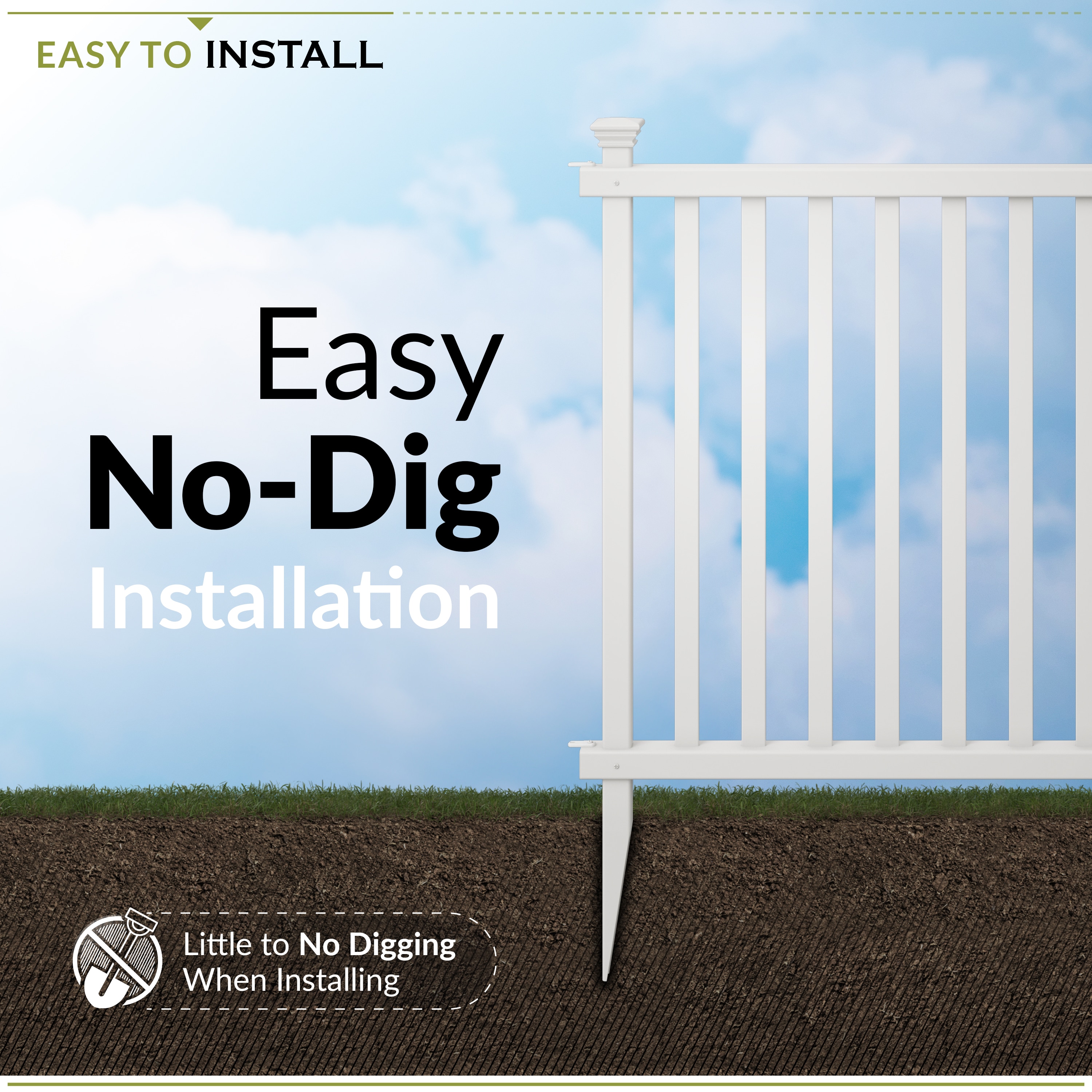 Zippity Outdoor Products ZP19037 Vinyl-Fence-Panels - View #3