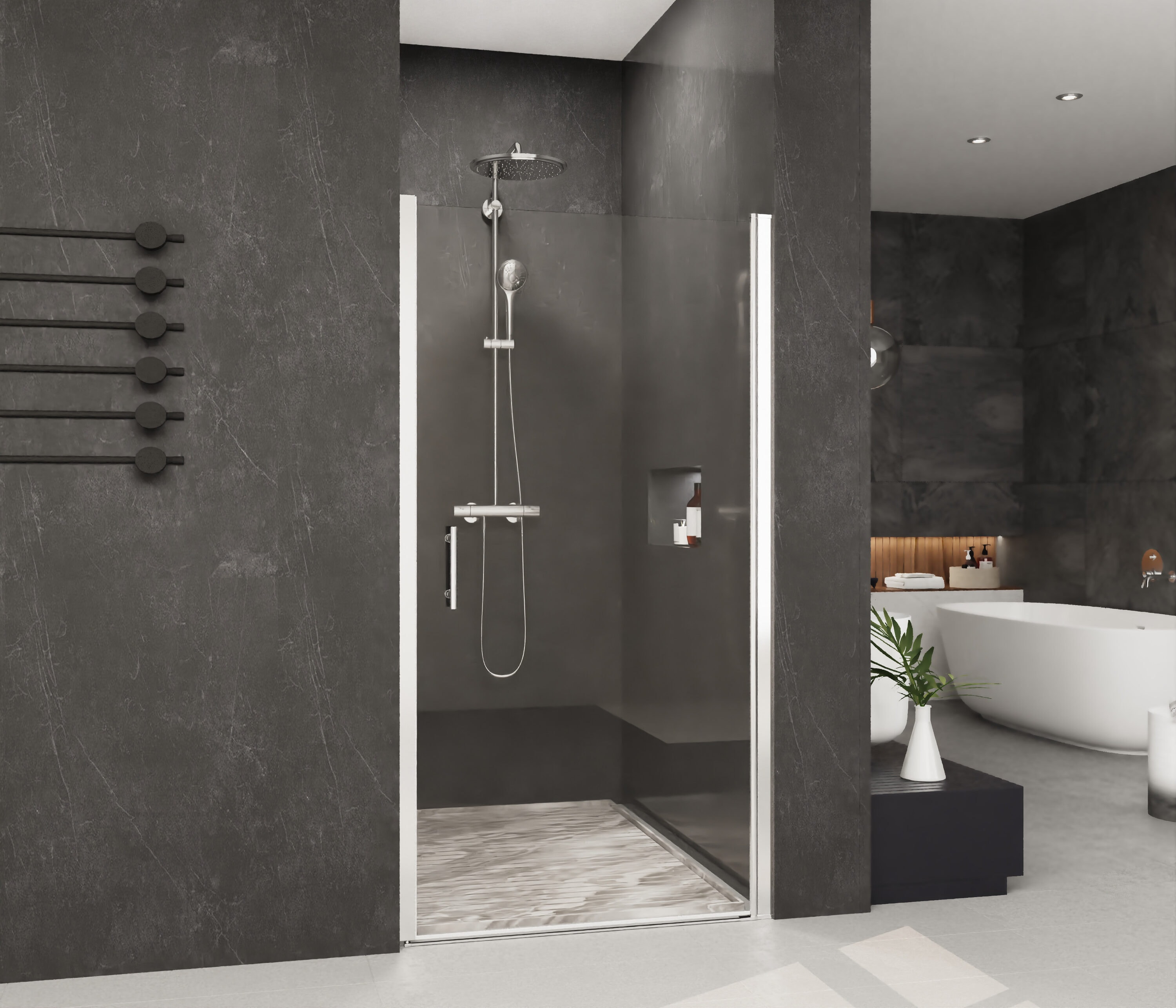 Forclover MOMMJETO03 Shower-Doors - View #4