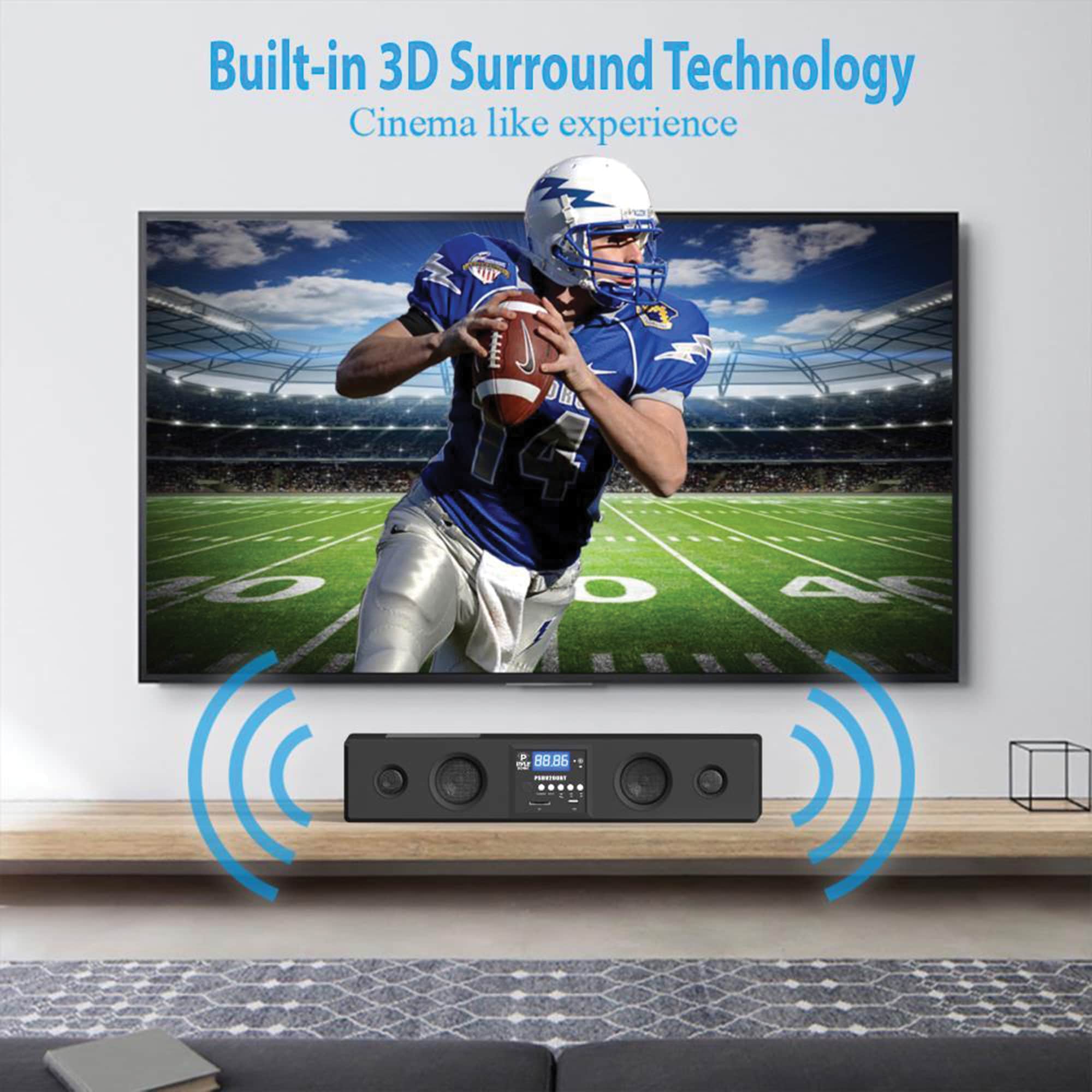 Pyle Home PSBV200BT Sound-Bars - View #3