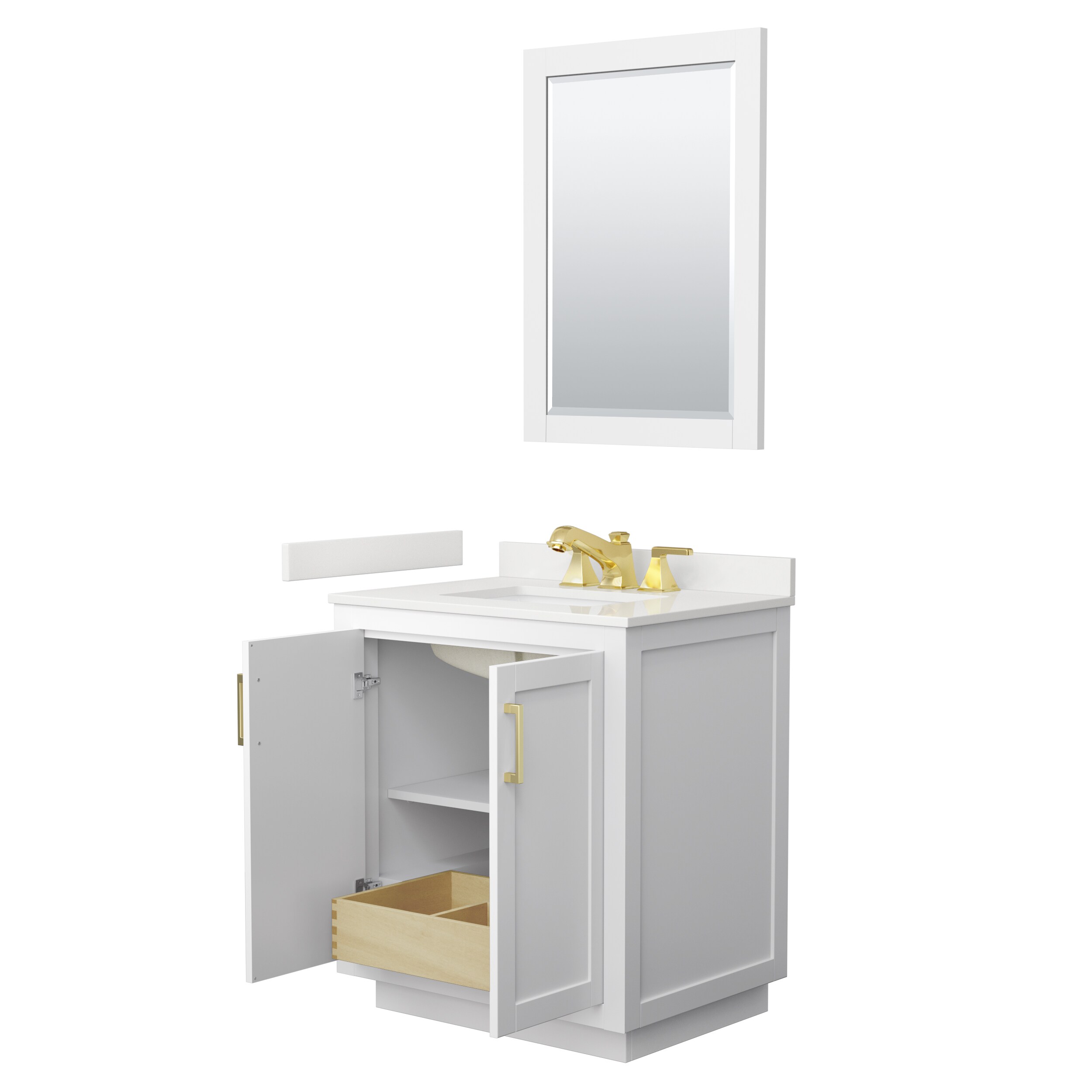 Wyndham Collection WCF292930SWGWQUS3M24 Bath-Vanity-Combo - View #3