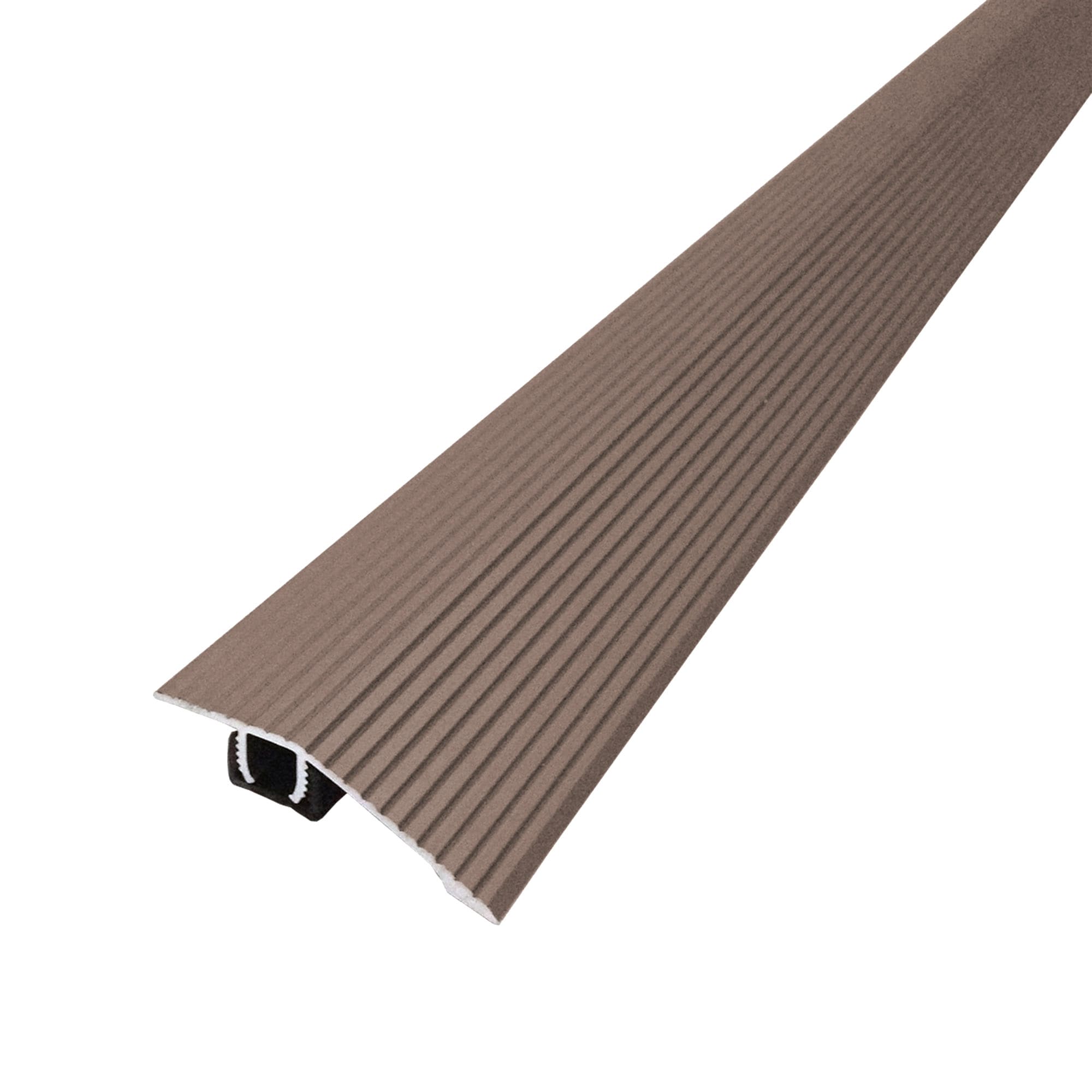 M-D 43319 Cinch Spice Prefinished 0.5-in T x 1.875-in W x 36-in L Aluminum Reducer
