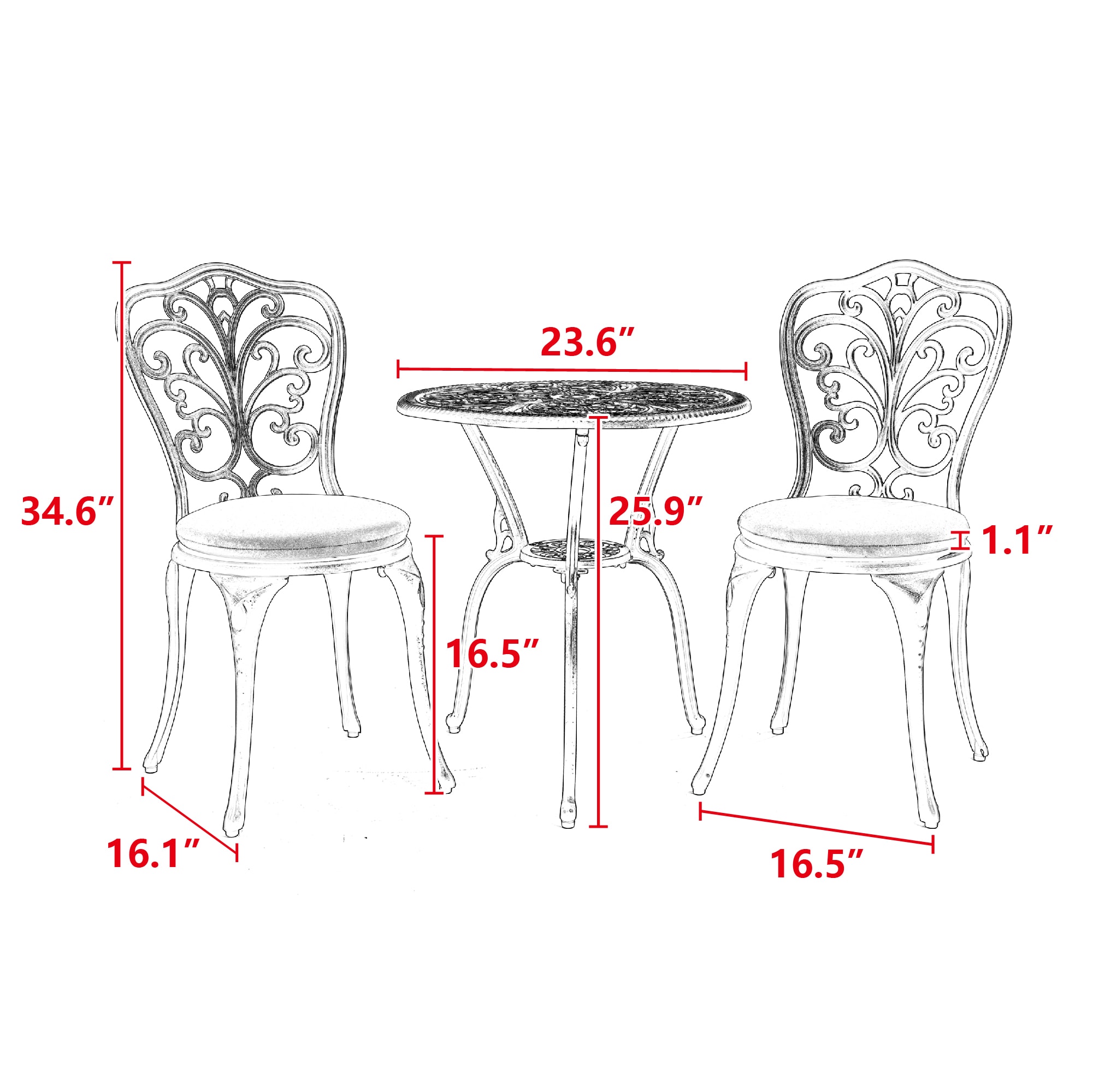 AAZJ JHI-W640P250974 Patio-Conversation-Sets - View #8