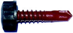 Bertha 51092 #12 X 1" Nylotech Headed Screw, Bronze