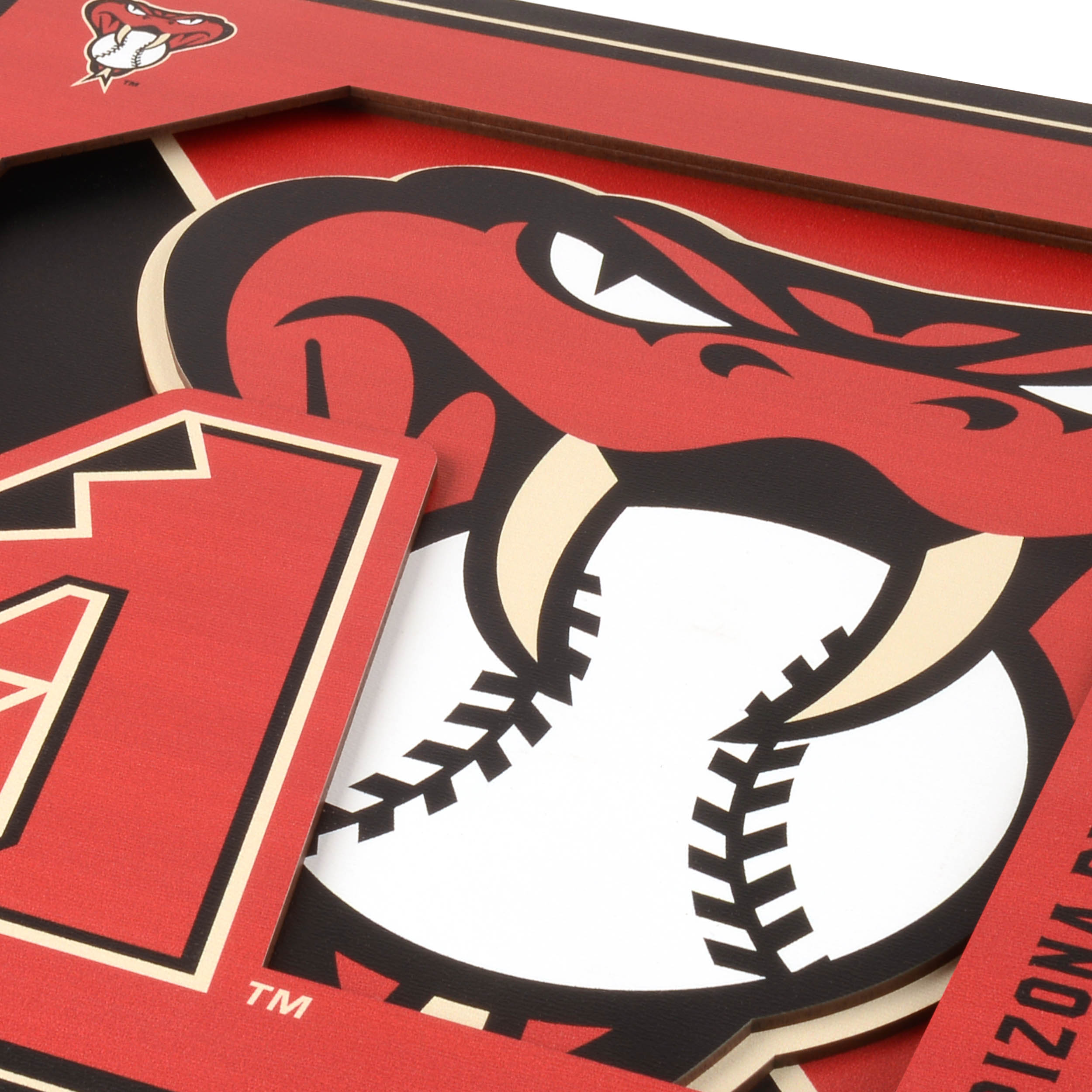 YouTheFan MLB St. Louis Cardinals 3D Logo Series Wall Art - 12x12