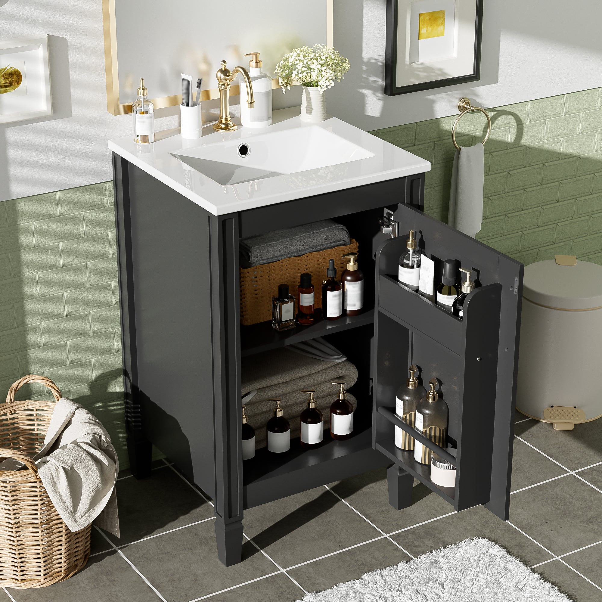 Boyel Living BL-VY-9364B Bath-Vanity-Combo - View #6