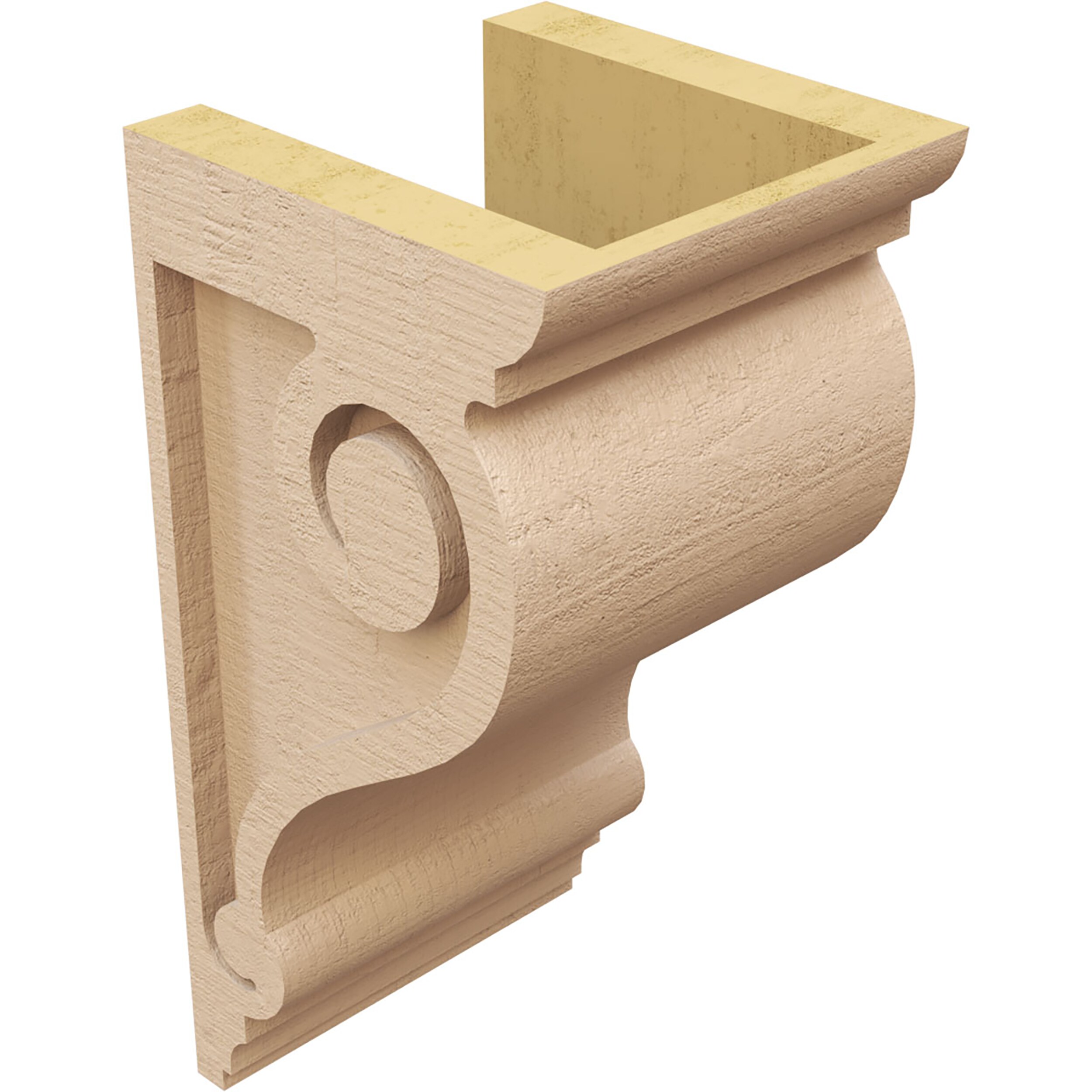 Ekena Millwork CORU06X06X12SCRRCPR corbels - View #5