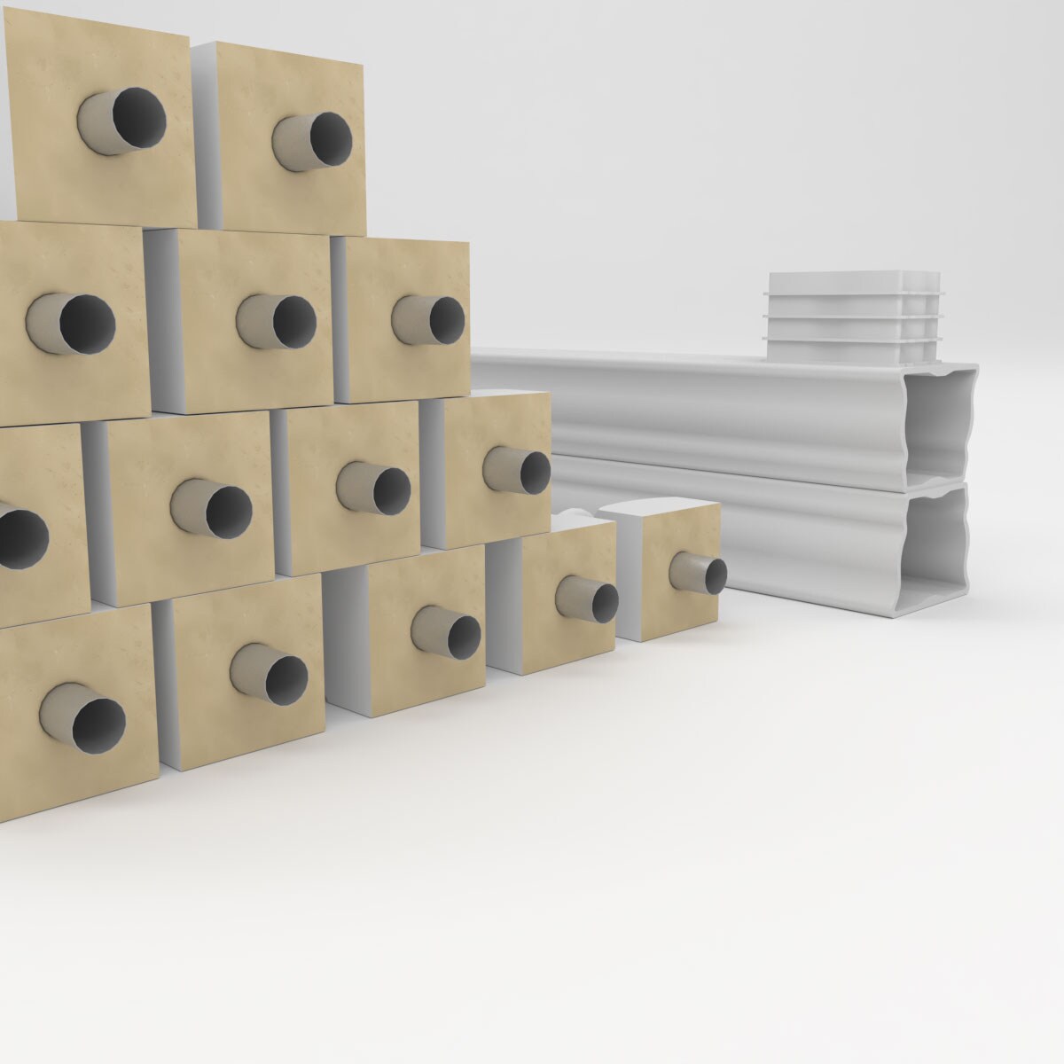 Ekena Millwork BALK38X192HMG railings - View #6