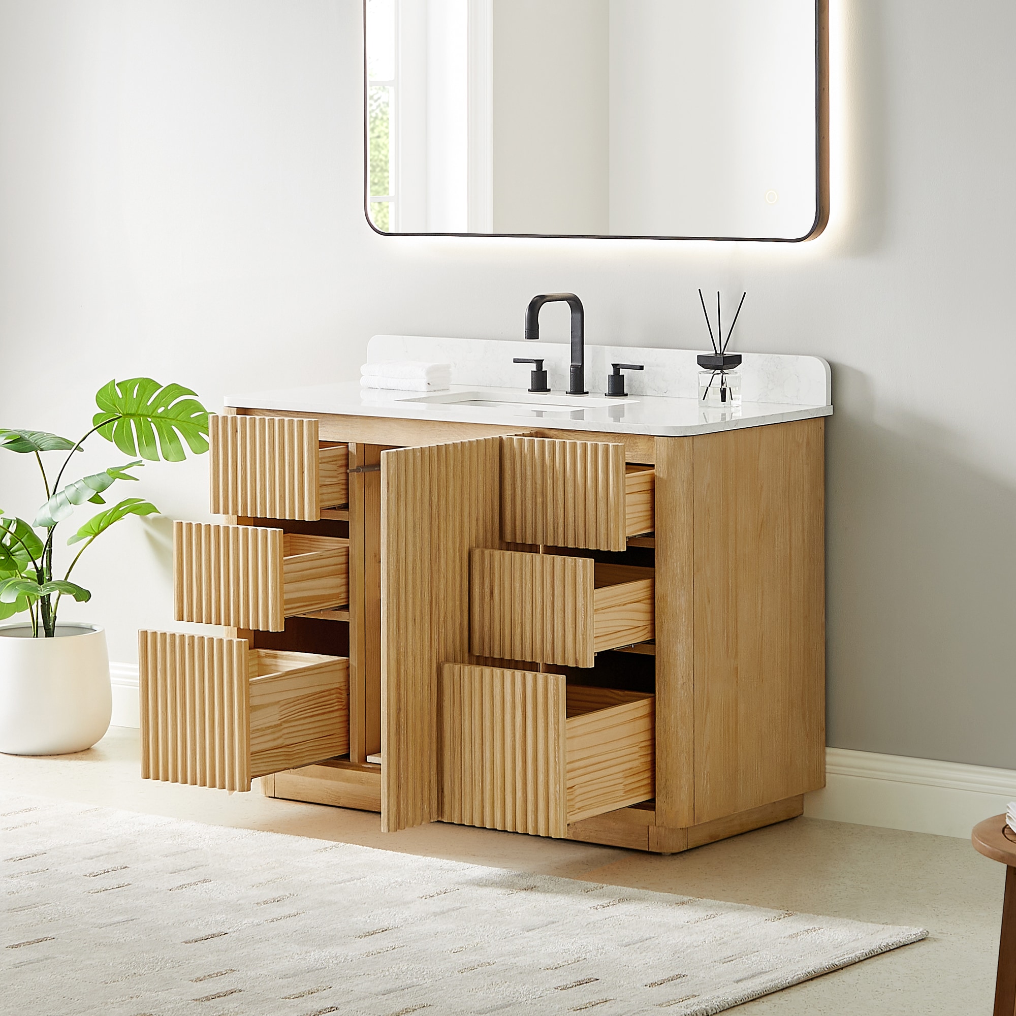 Altair 580048-WL-GW-NM Bath-Vanity-Combo - View #4