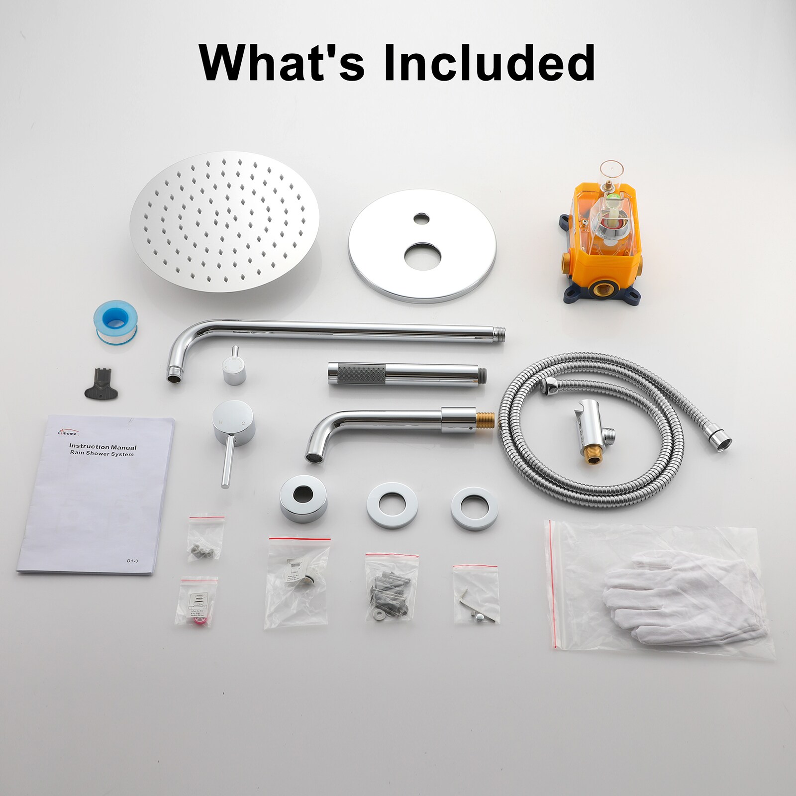Mondawe MDRB-012MB Showerhead-Bar-Panels - View #9