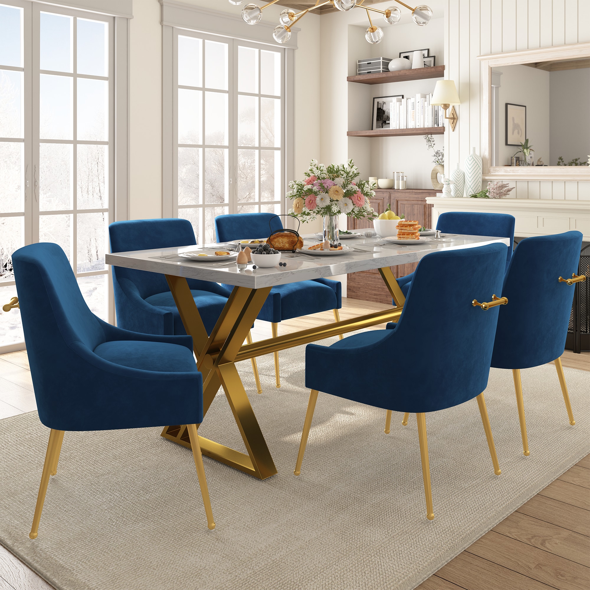 Clihome CL-DLS700NAVY Dining-Sets - View #3