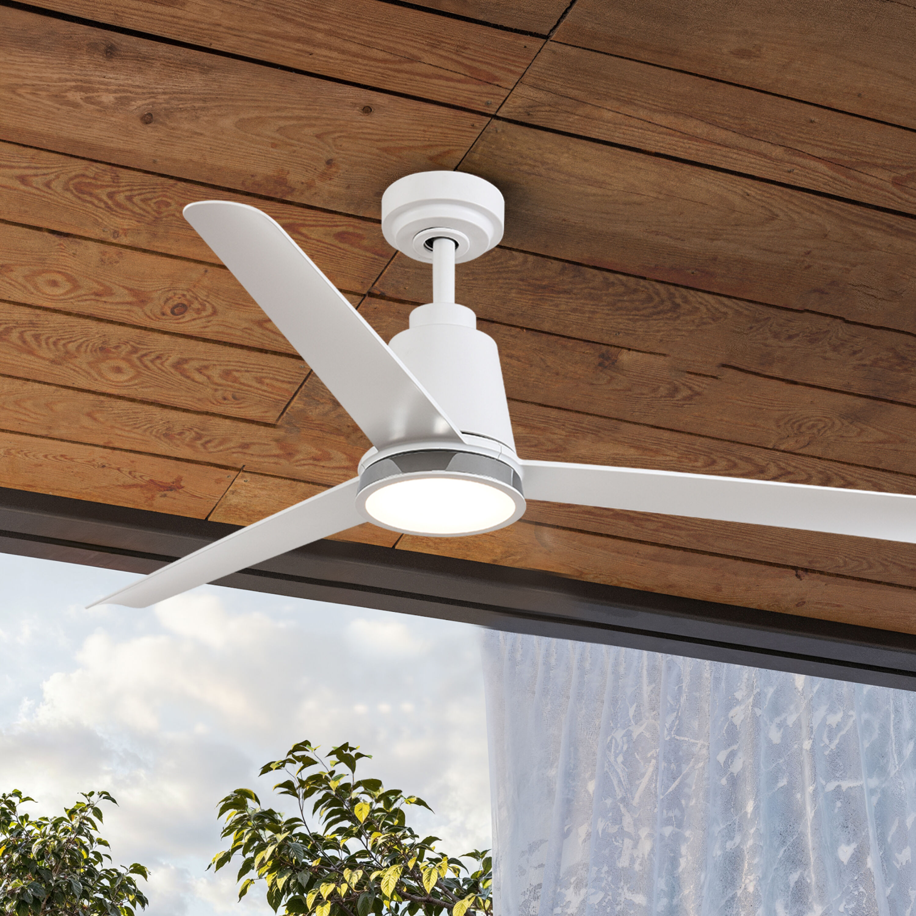 ALTITUDE SOLO-52-MWH-MWH-BN Ceiling-Fans - View #2
